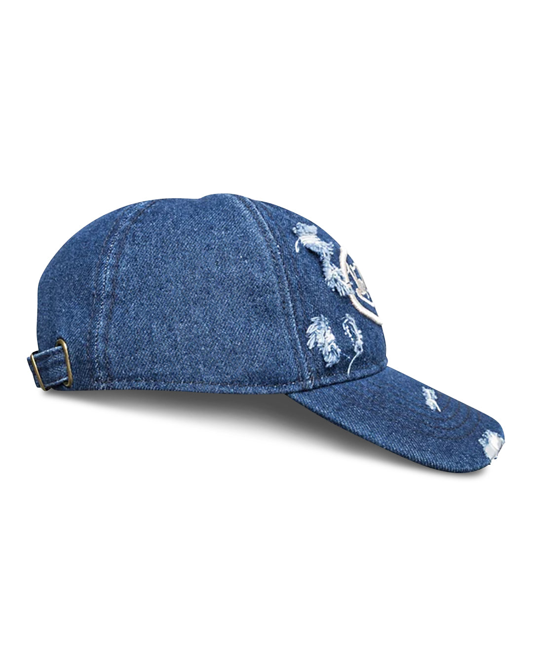 LOUIS BEKK X VON DUTCH LOVES HAT IN VINTAGE BLUE DENIM