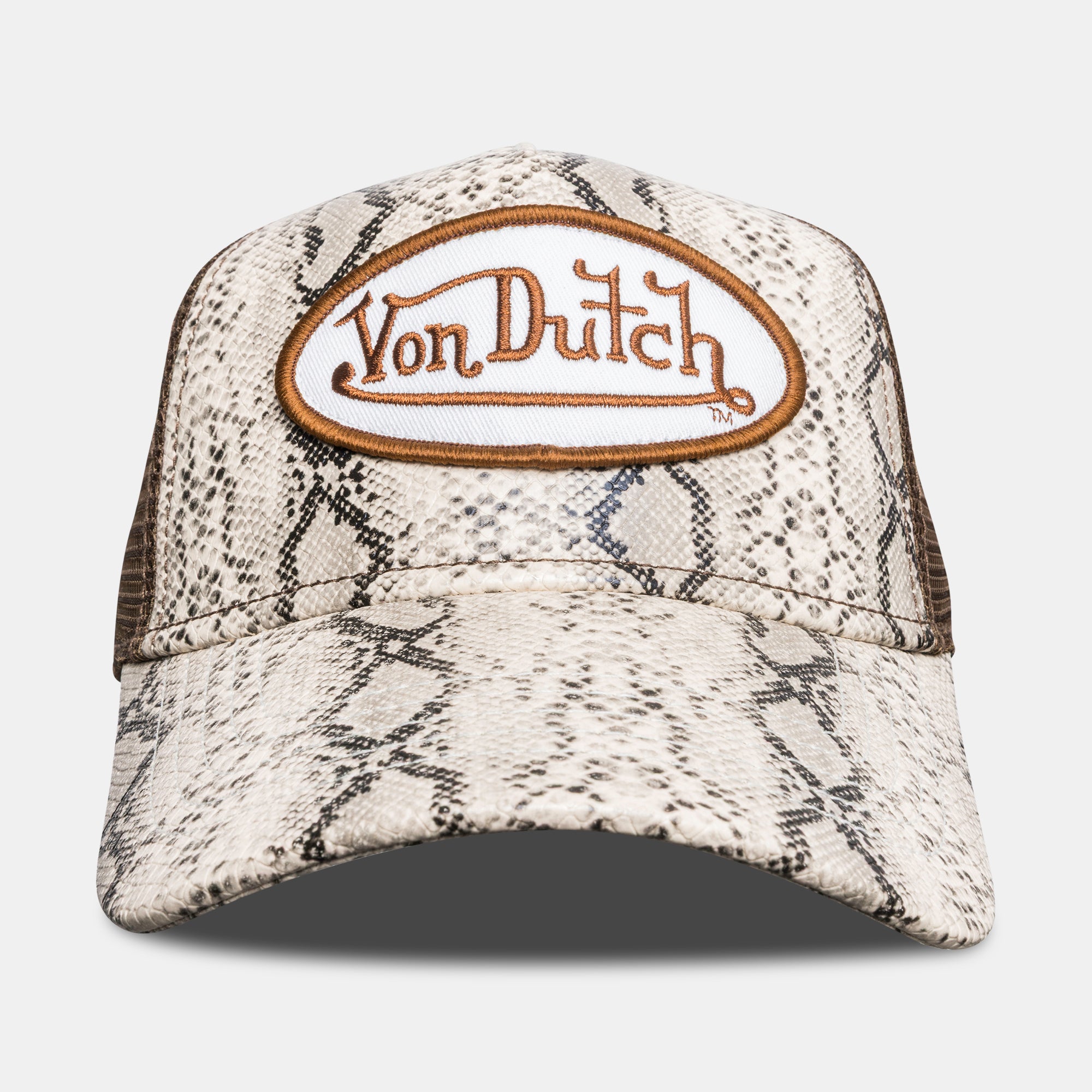 SNAKE PRINT TRUCKER