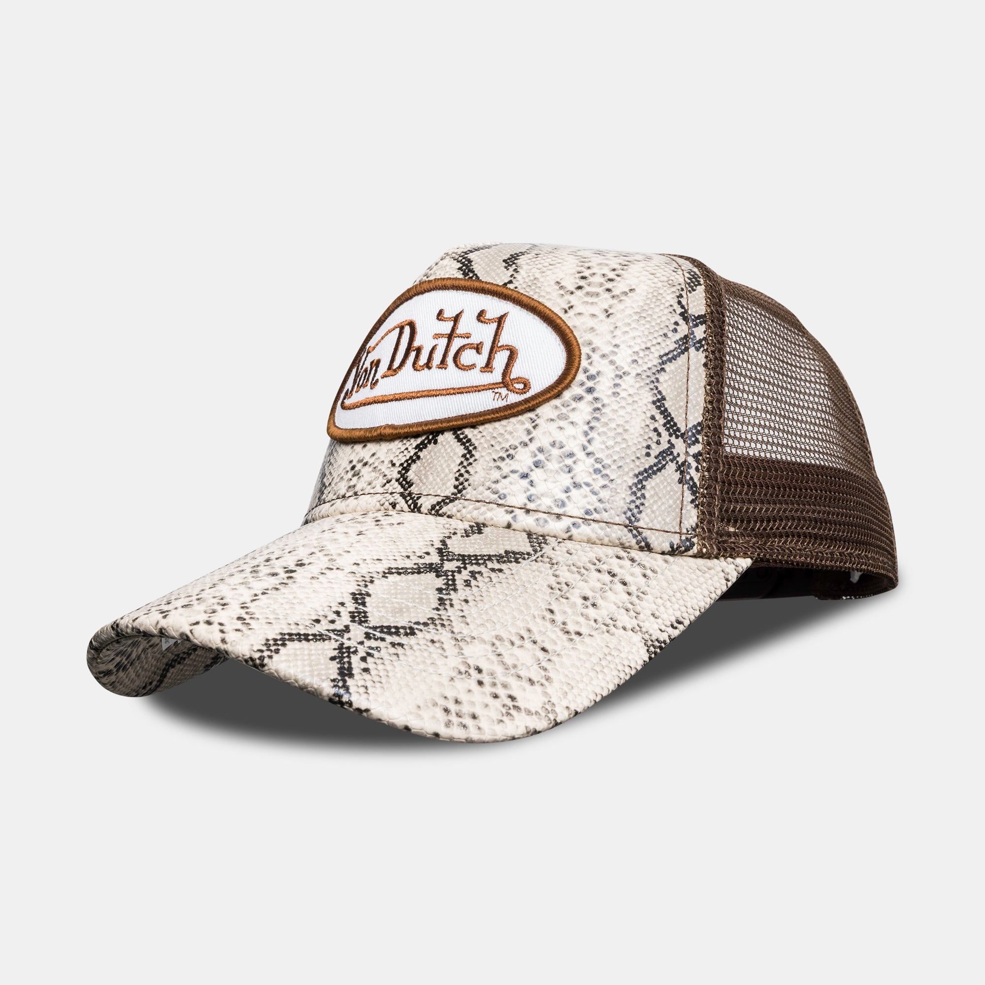 SNAKE PRINT TRUCKER