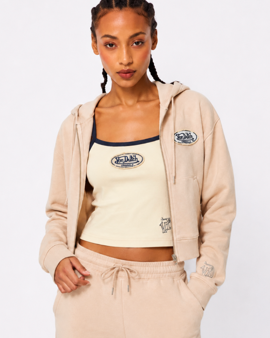 BEIGE CAMI TOP