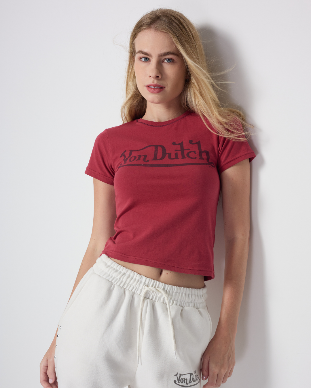 CLASSIC TEE IN CLARET