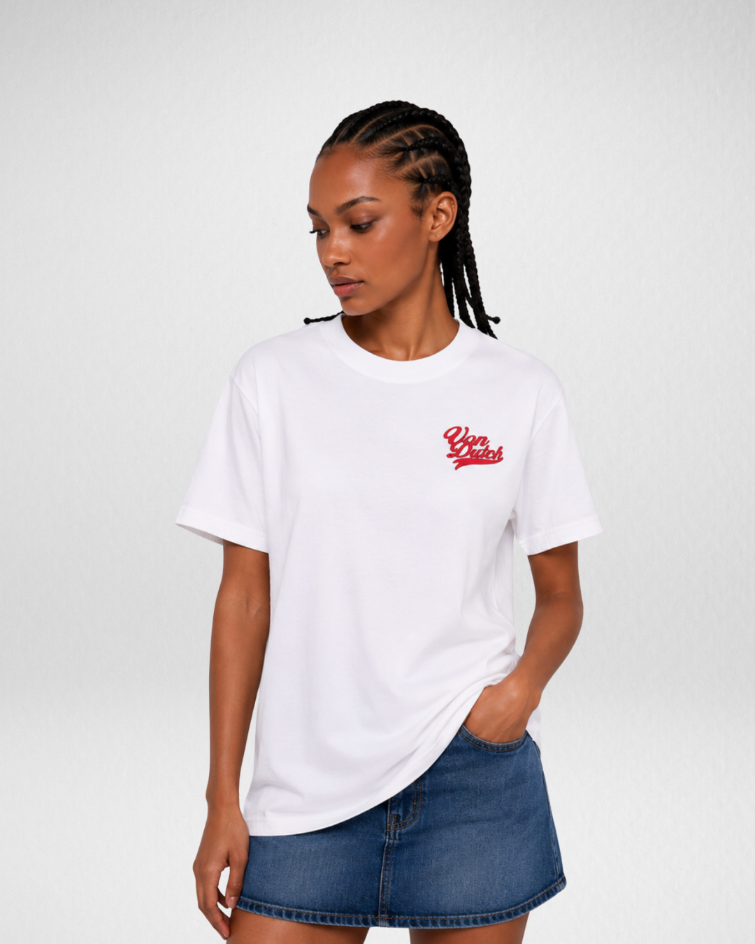 95 TEE (WHITE) MENS/UNISEX