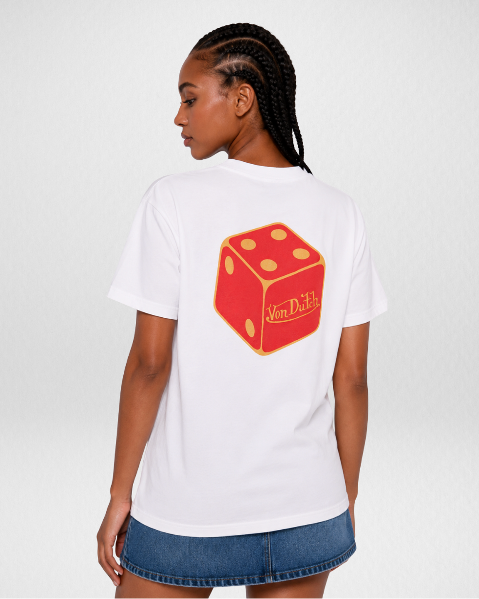 Von Dutch DICE Print TEE UNISEX