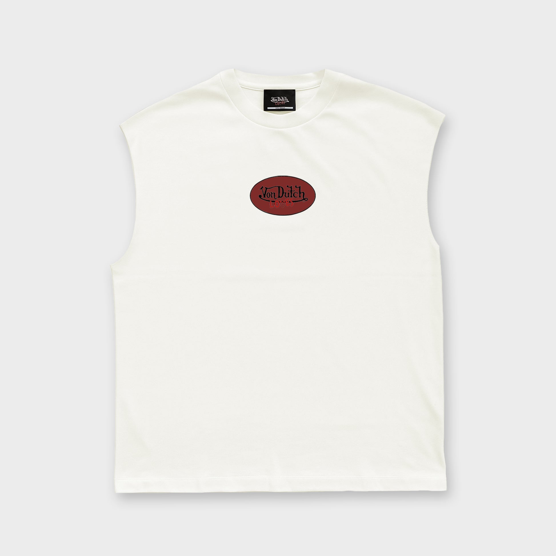 LOVES BARCELONA MUSCLE T (WHITE)