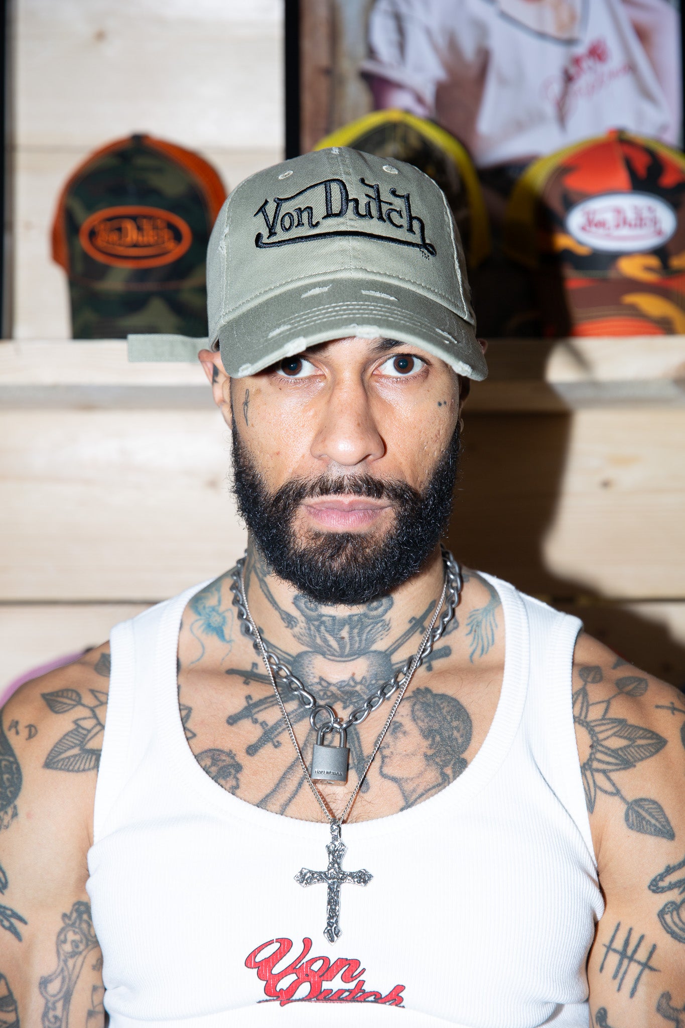 CYCLED DAD HAT IN STONE