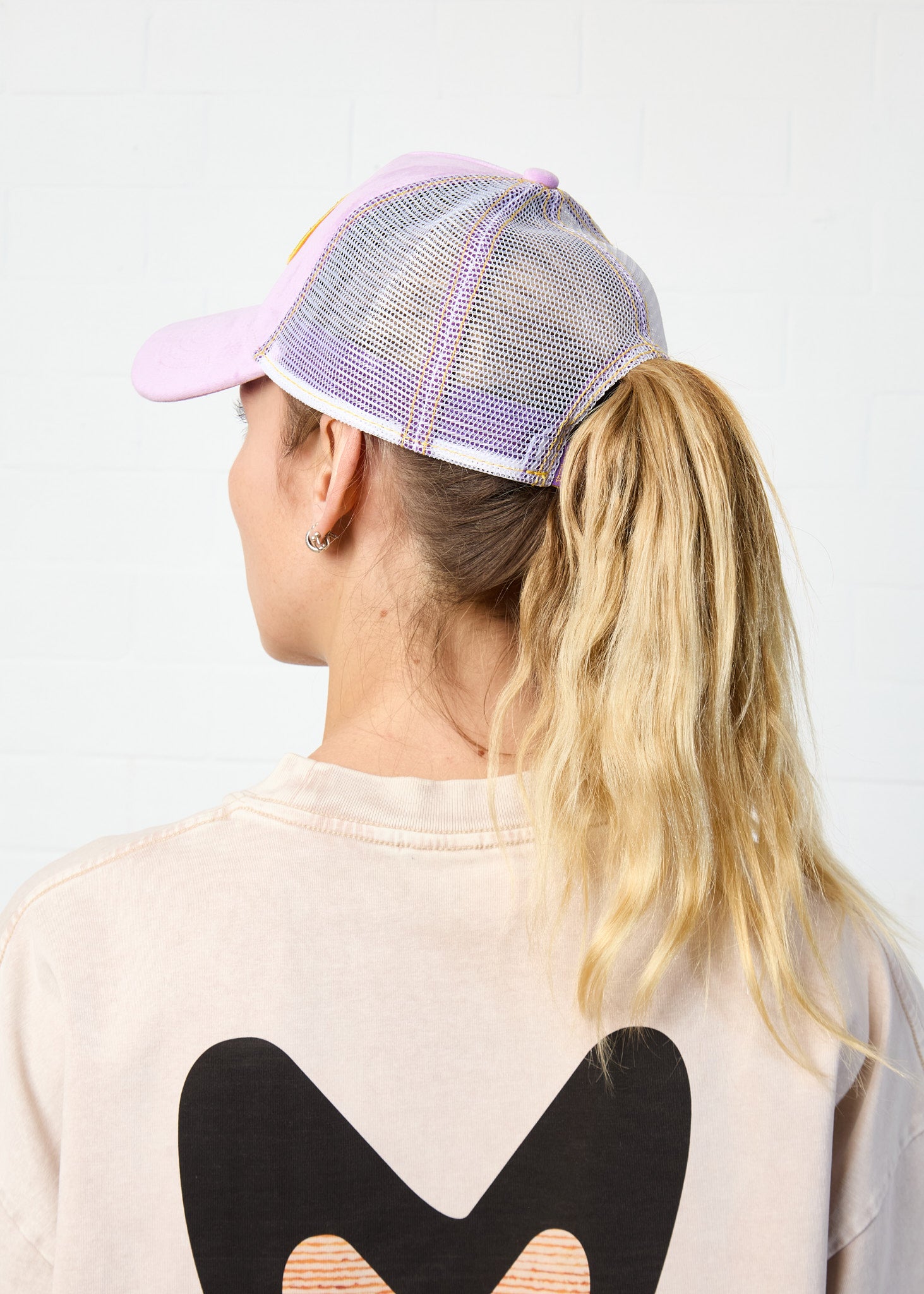 BARELY GRAPE VELVET TRUCKER