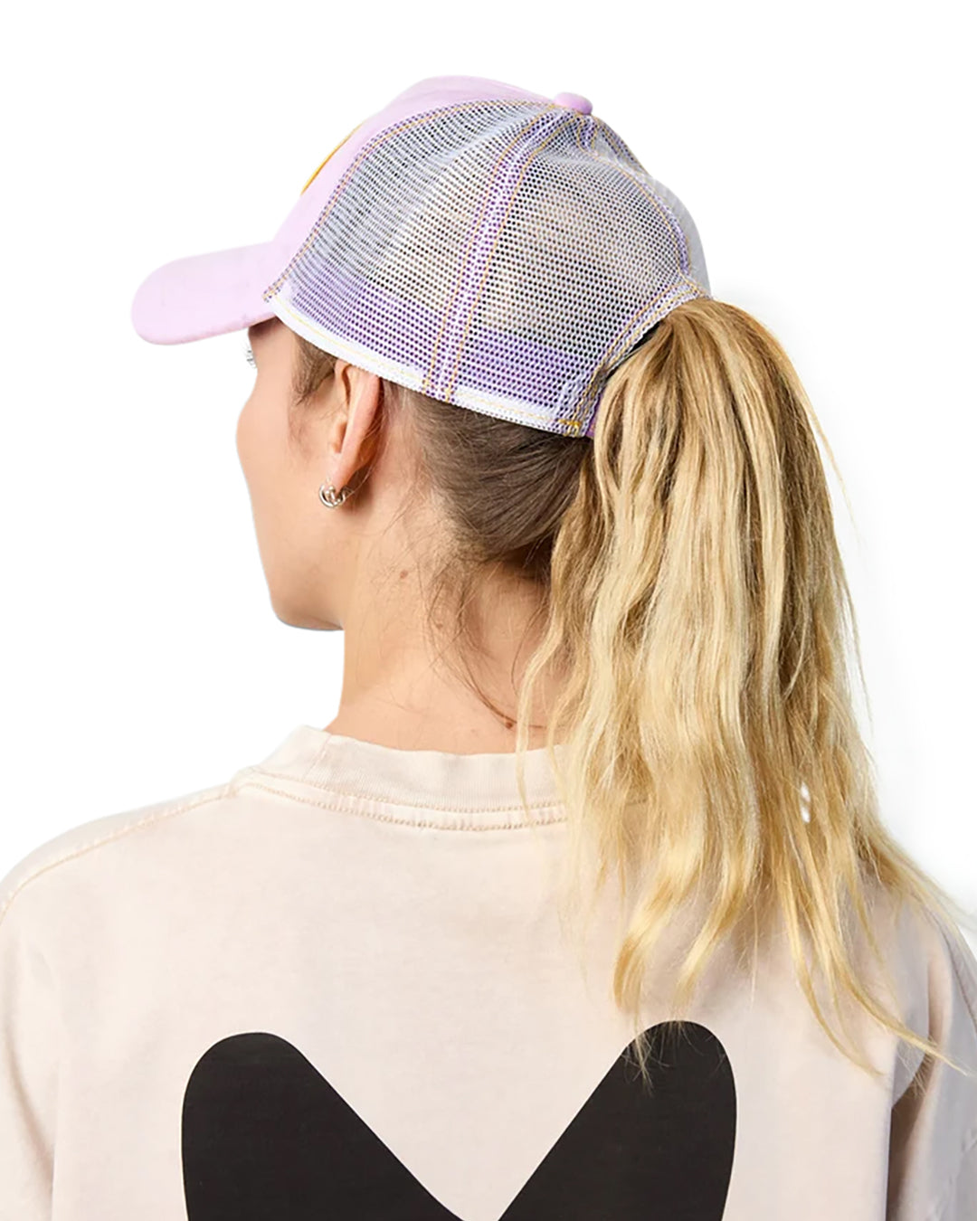 Von Dutch BARELY GRAPE VELVET TRUCKER HAT