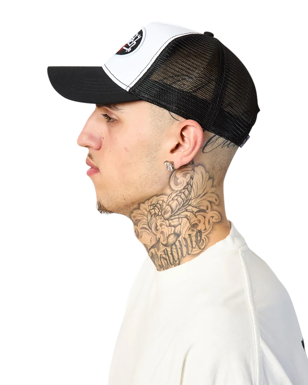 VON DUTCH LOVES BLACK & WHITE CLASSIC TRUCKER