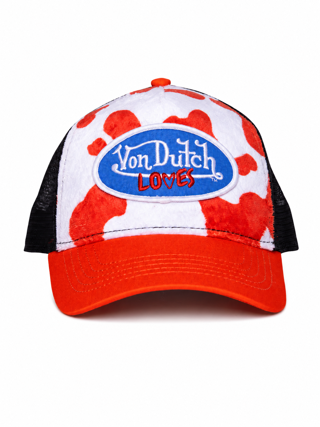 VON DUTCH LOVES VELVET ORANGE COW