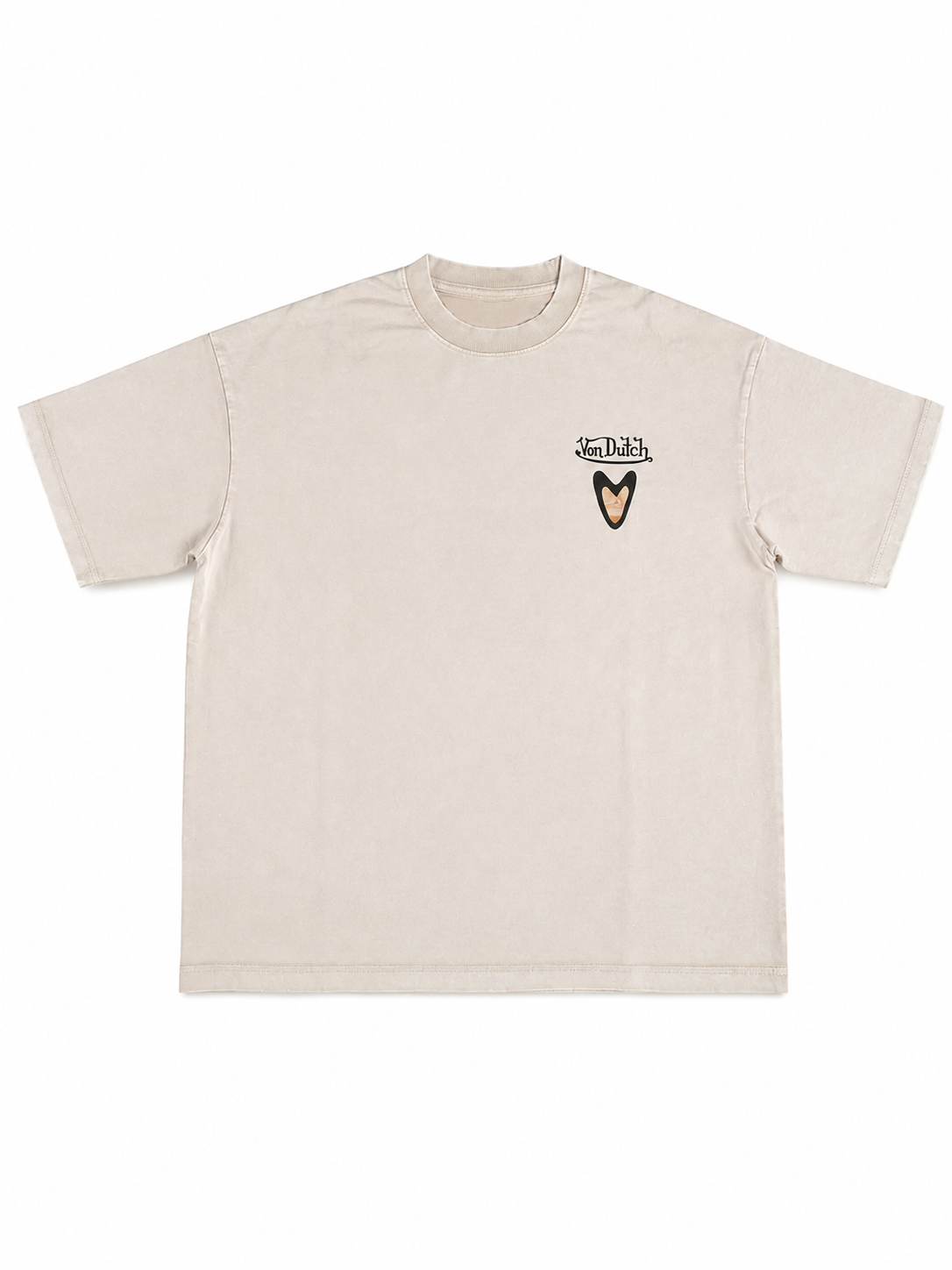 BARCELONA SURFER TEE BEIGE