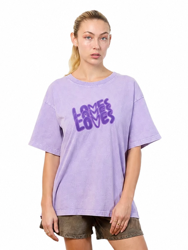 THREE LOVES COTTON PURPLE