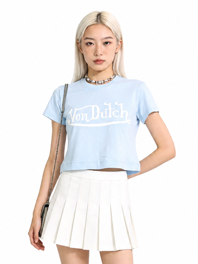 VonDutch Baby Tee (PALE BLUE)