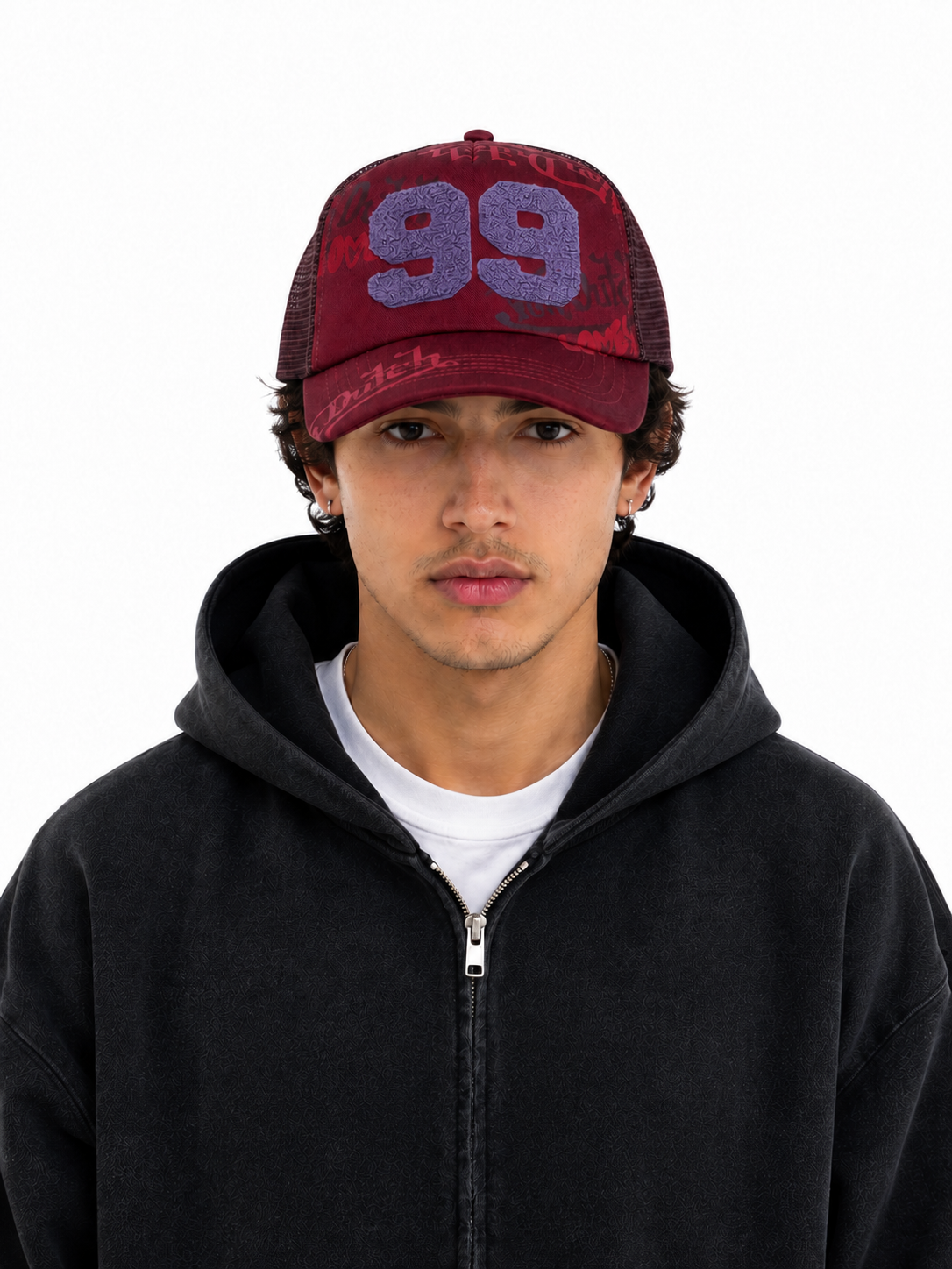 Von dutch 99 TRUCKER in RUST red