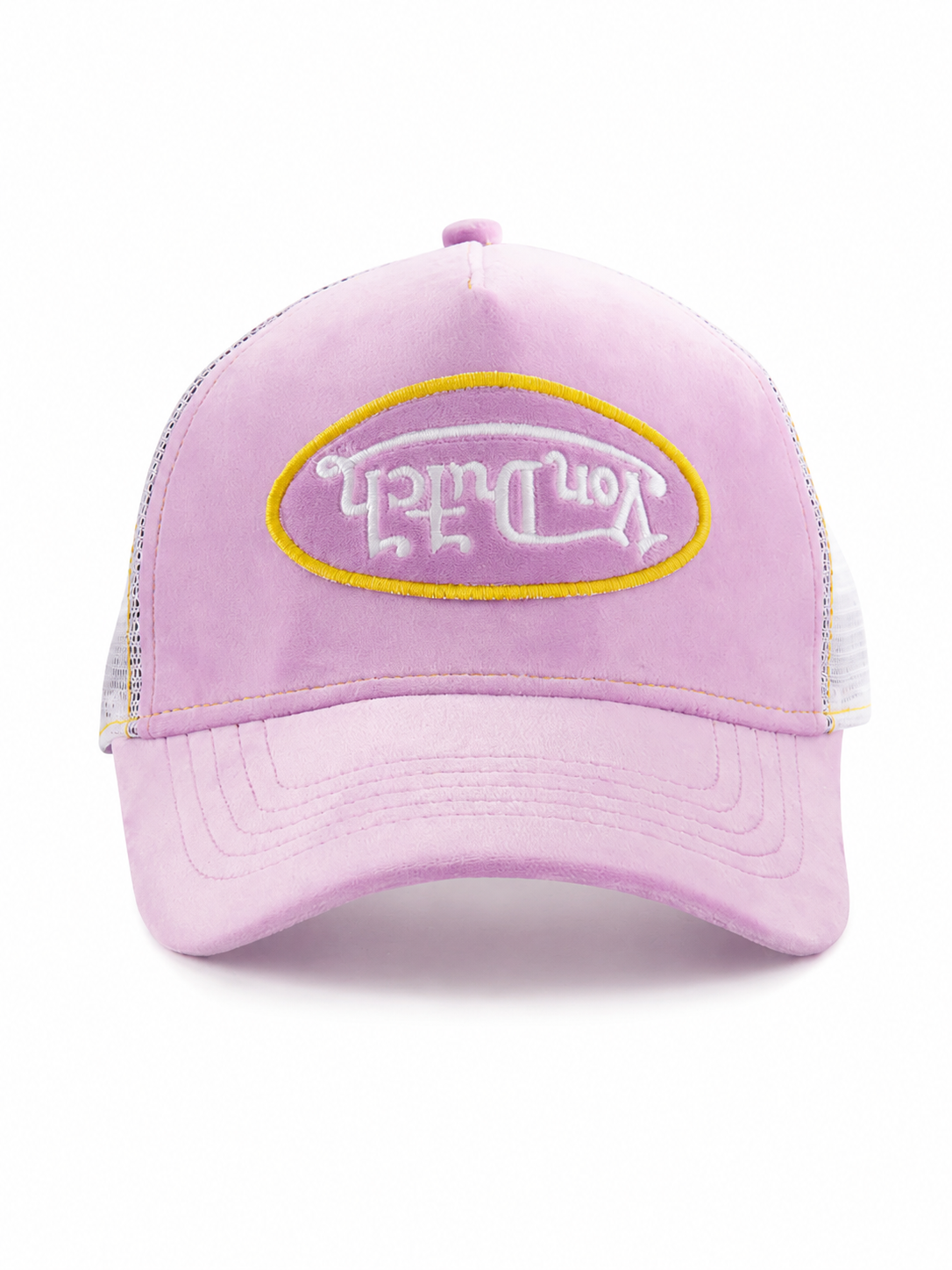 Von Dutch BARELY GRAPE VELVET TRUCKER HAT