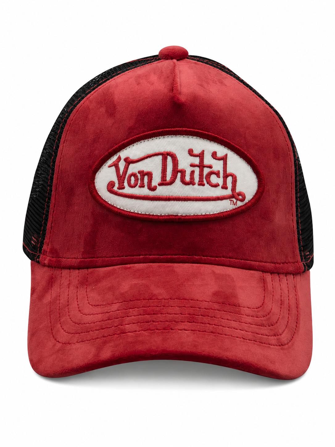 Von Dutch TEAM RED VELVET TRUCKER HAT