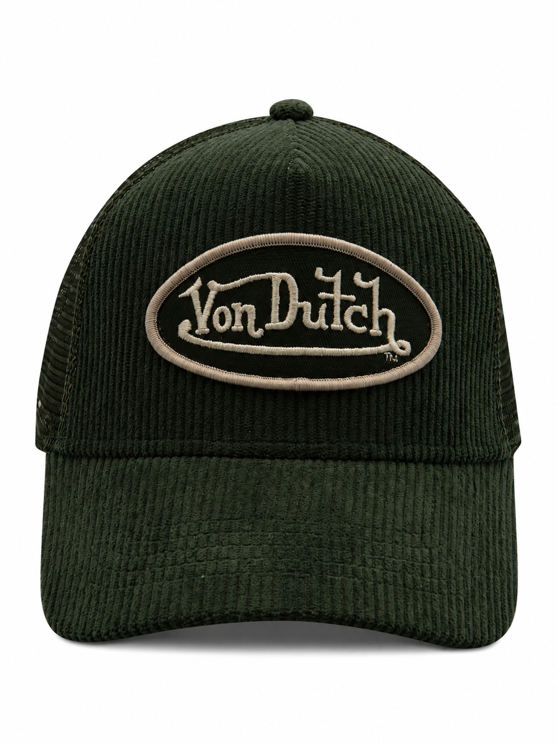 Von Dutch CORDUTCH OLIVE Trucker Hat