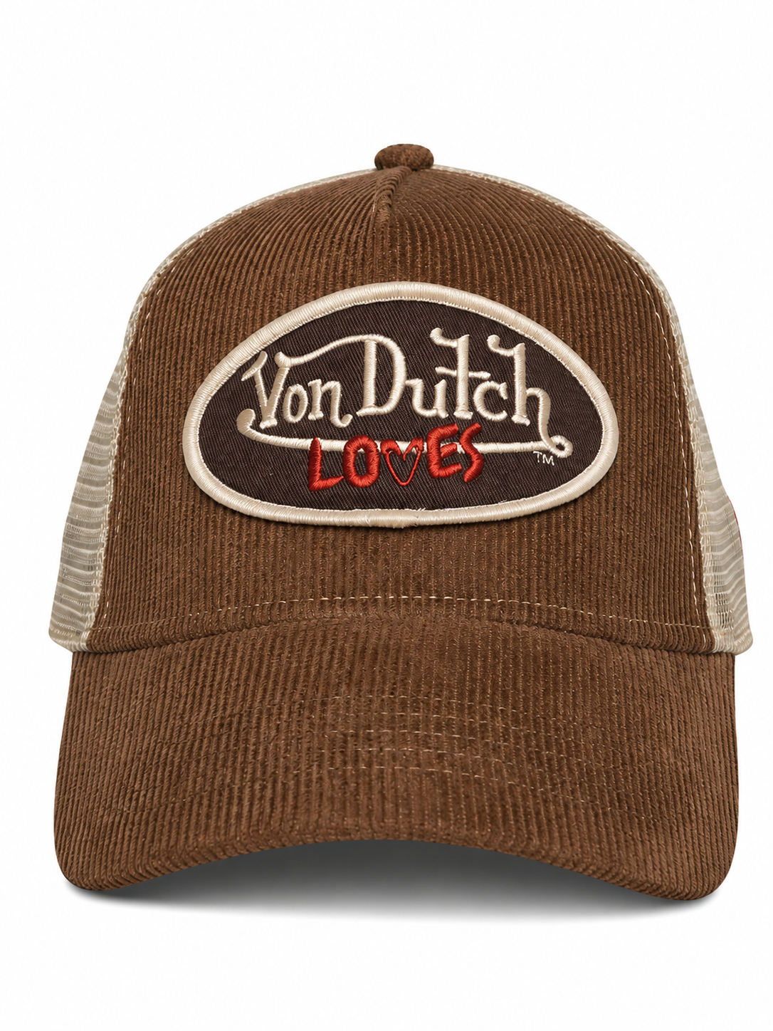Von dutch CORDUTCH BROWN ON BROWN Trucker Hat