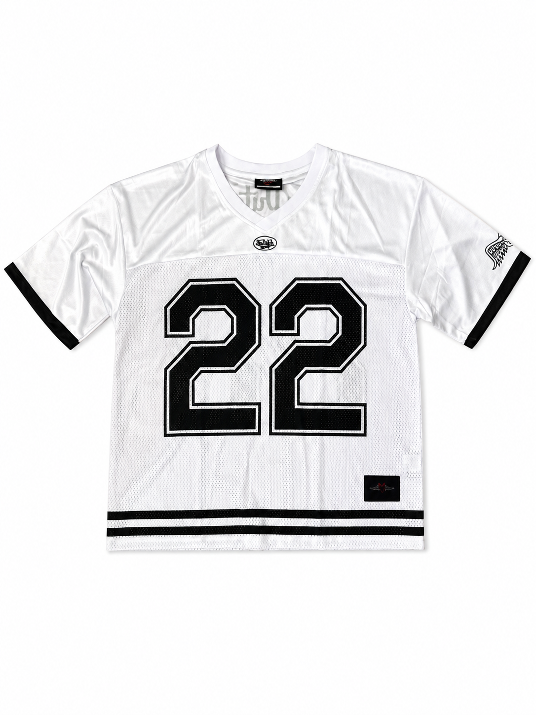 Von dutch loves 22 FOOTBALL JERSEY in WHITE