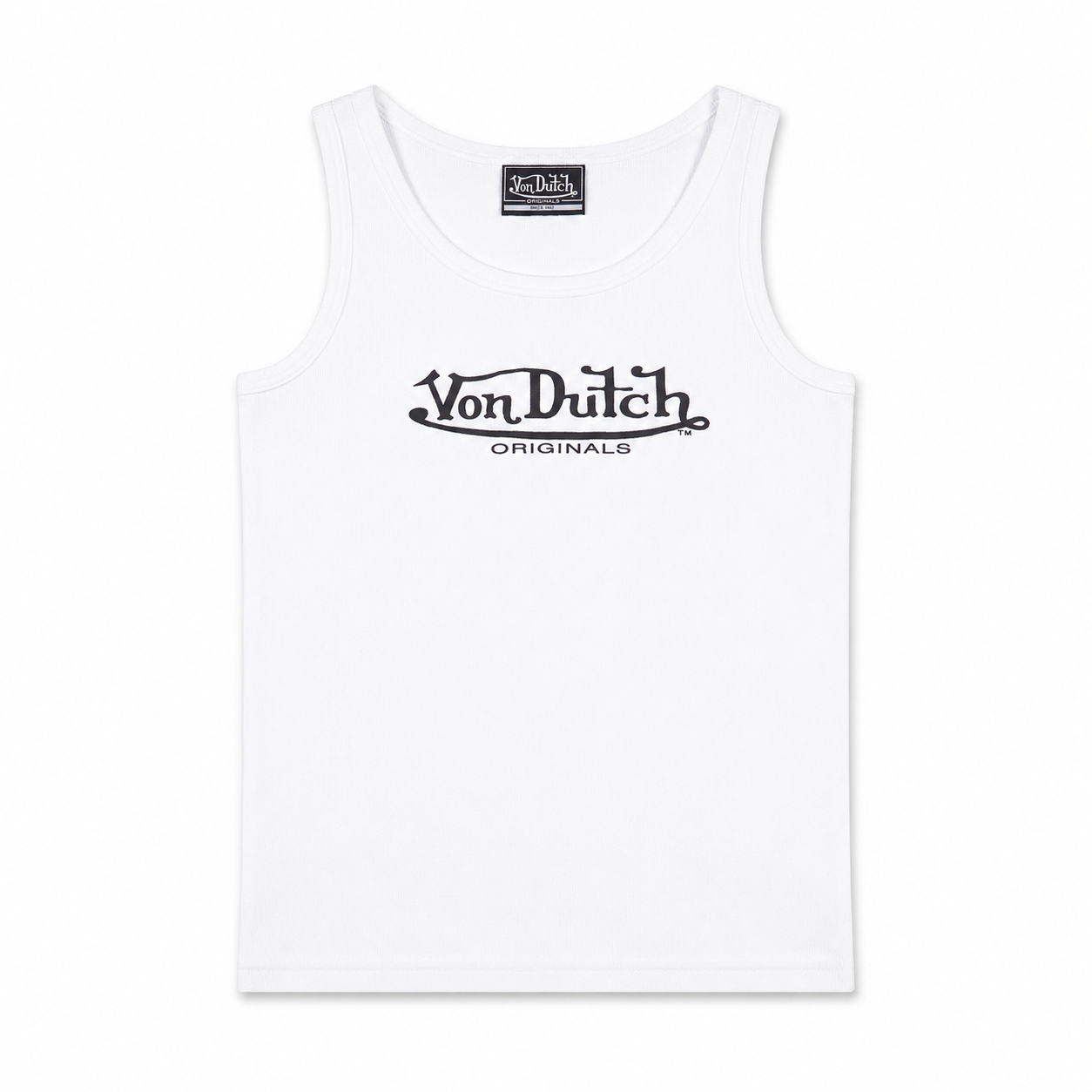 CLASSIC LOGO TANK WHITE