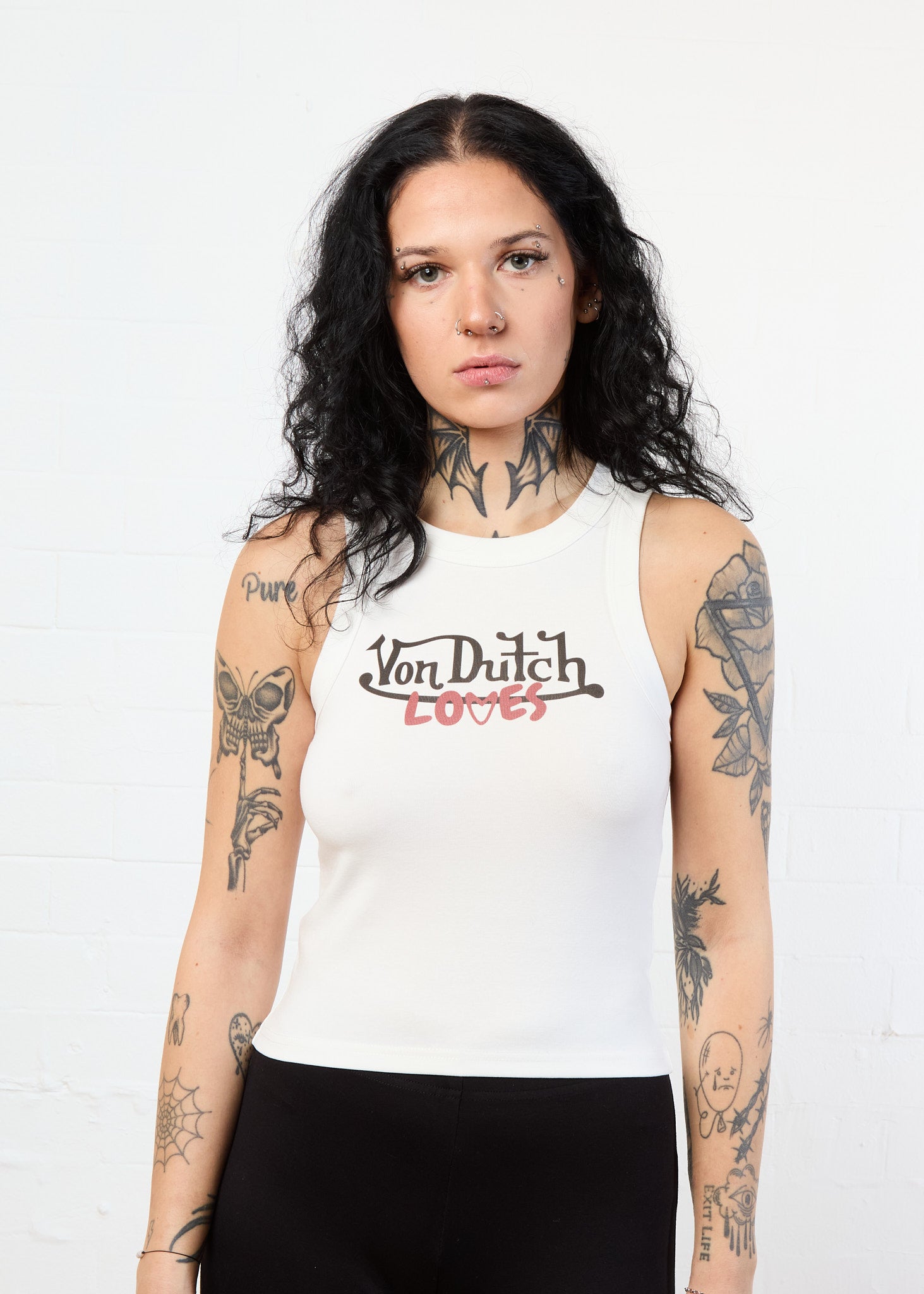 CLASSIC LOGO TANK (WHITE)