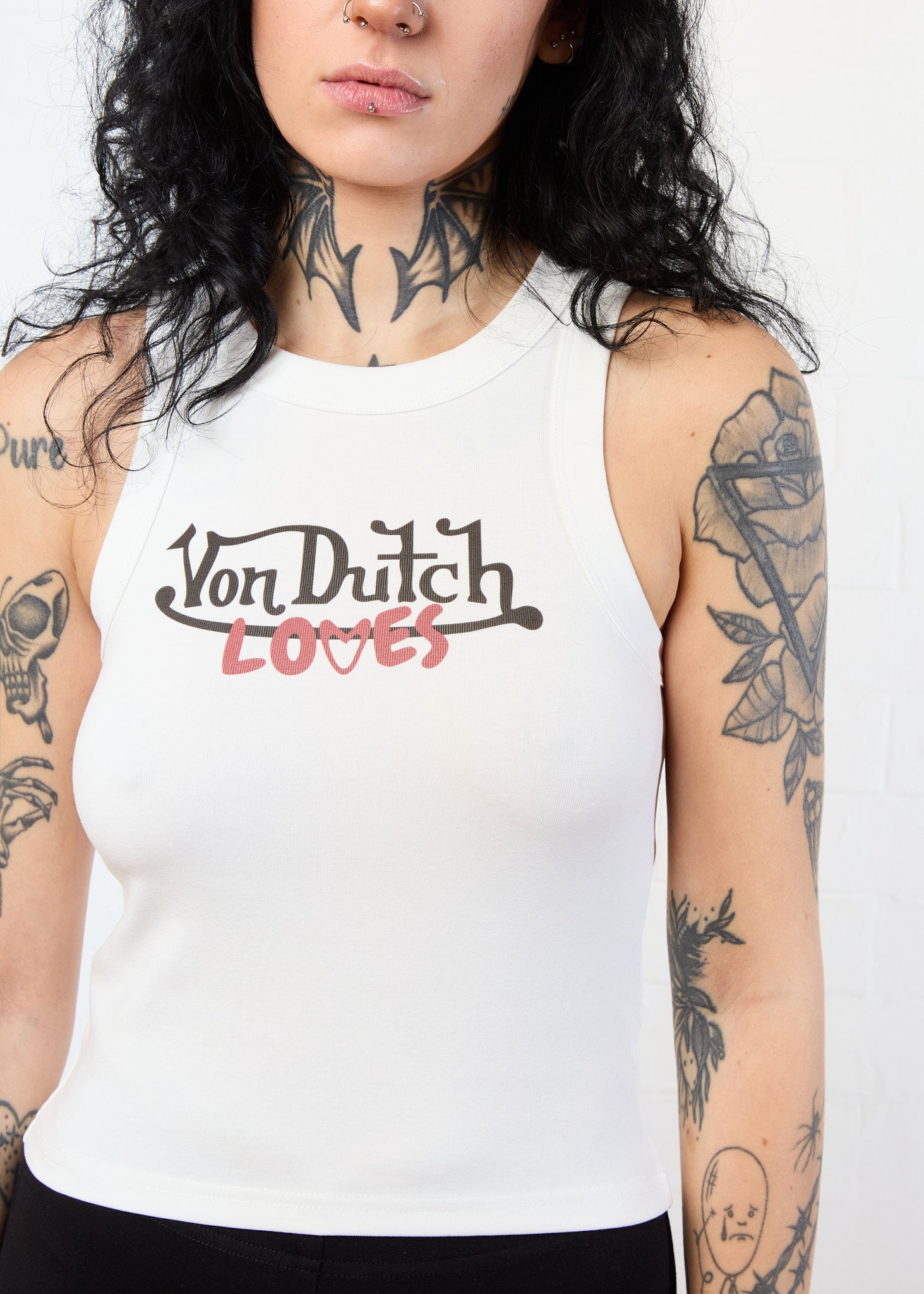 CLASSIC LOGO TANK (WHITE)