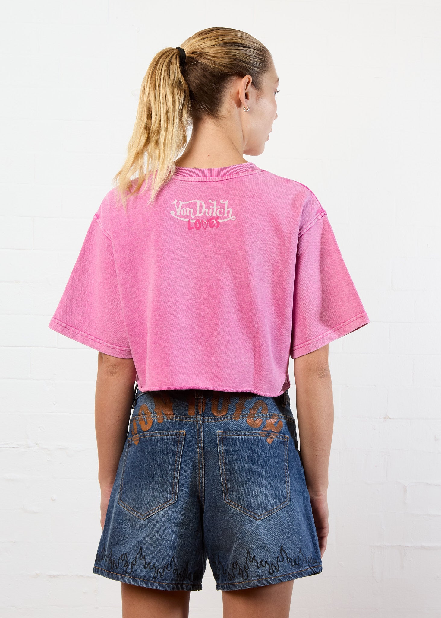 CROPPED "BABY" T (PINK)