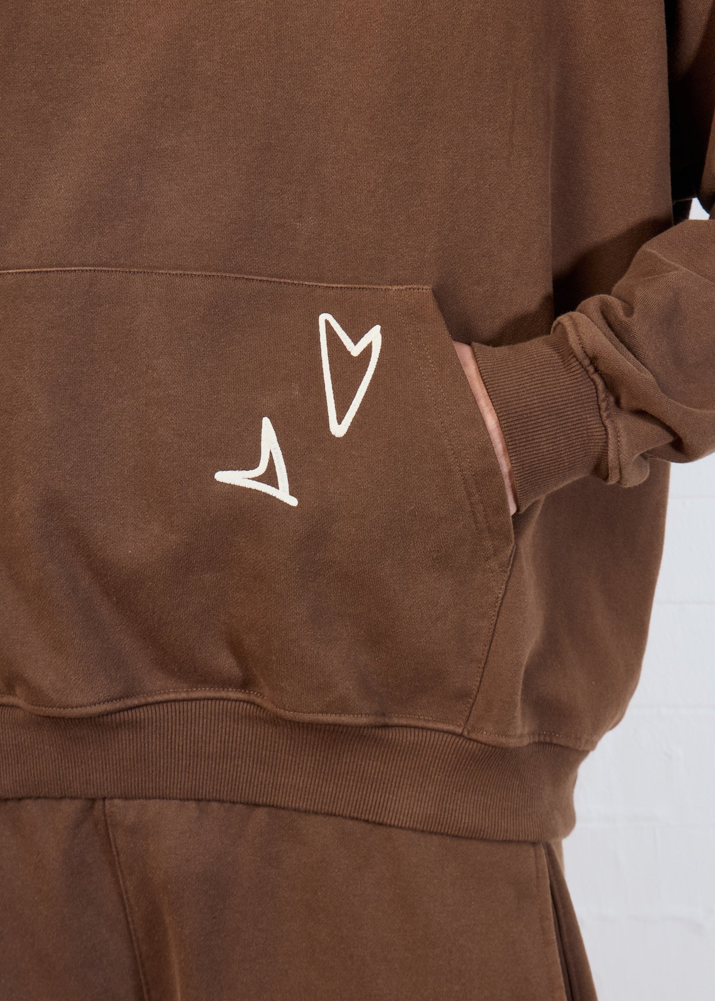 FLYING EYE HOODIE (OVERSIZE BROWN)