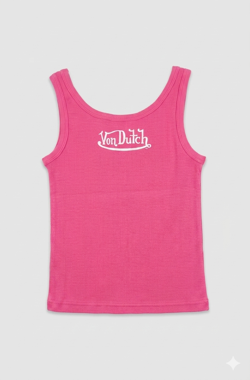 HOT PINK VEST TOP