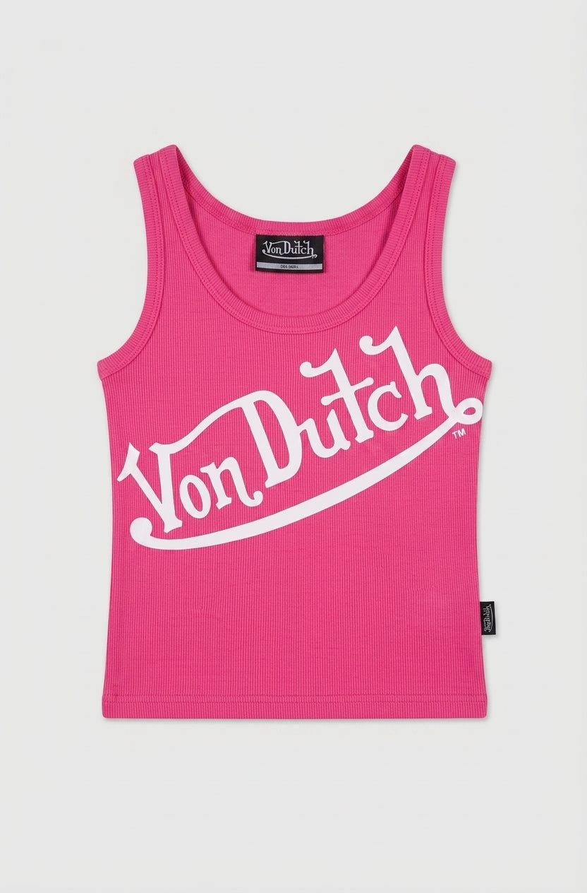 HOT PINK VEST TOP