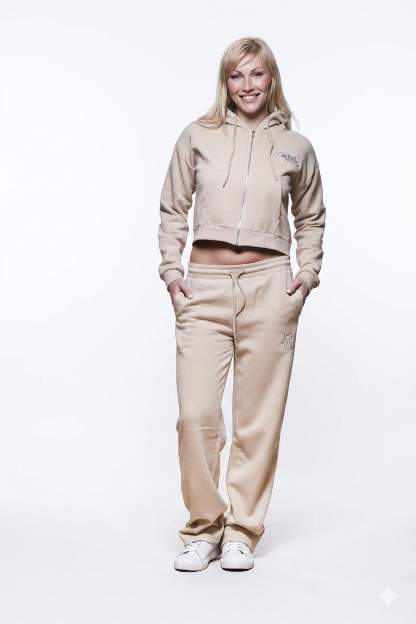 VD OUTLINE HOODIE (BEIGE)