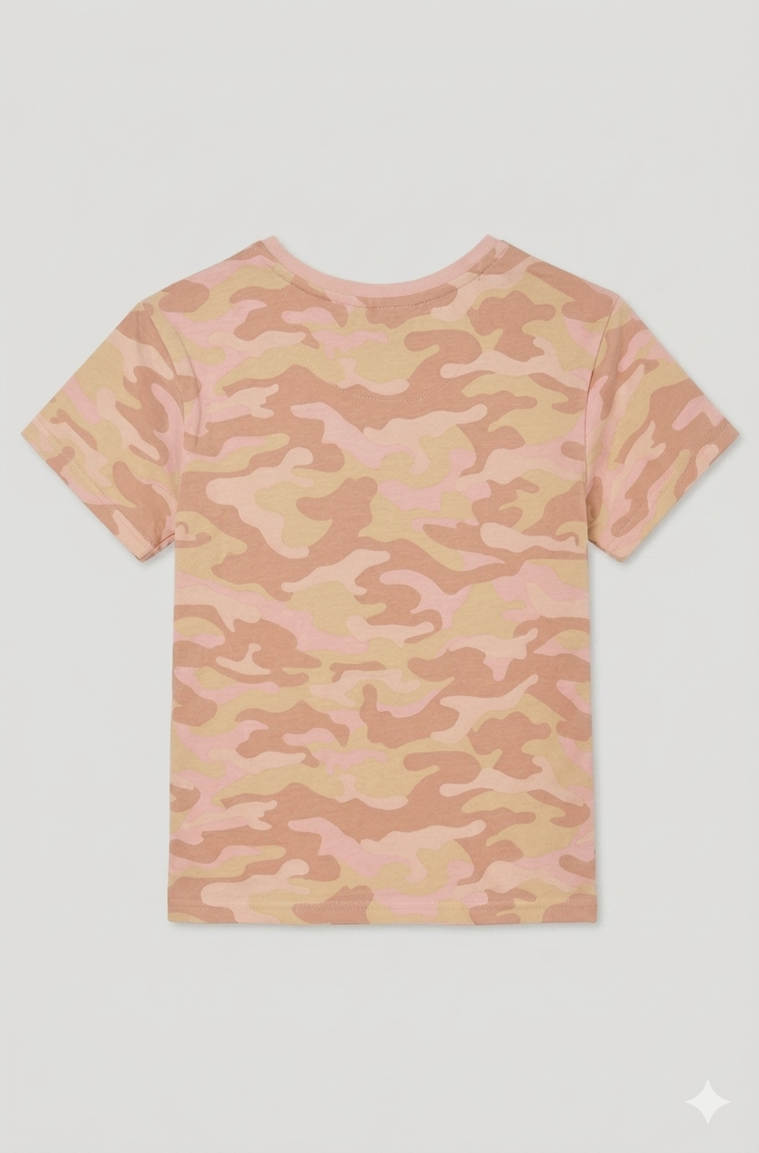PINK CAMO TEE