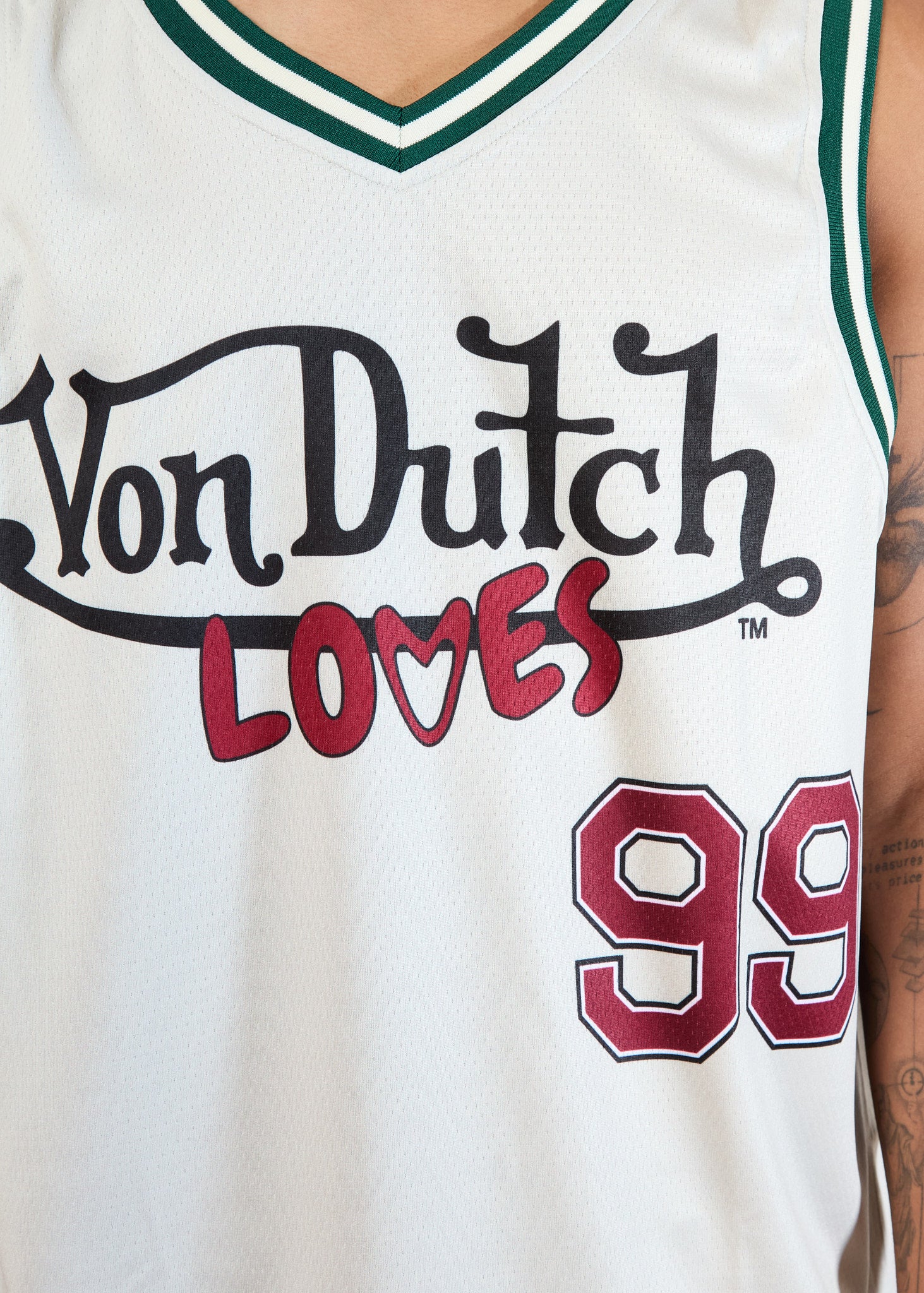 LOVES BASKETBALL JERSEY