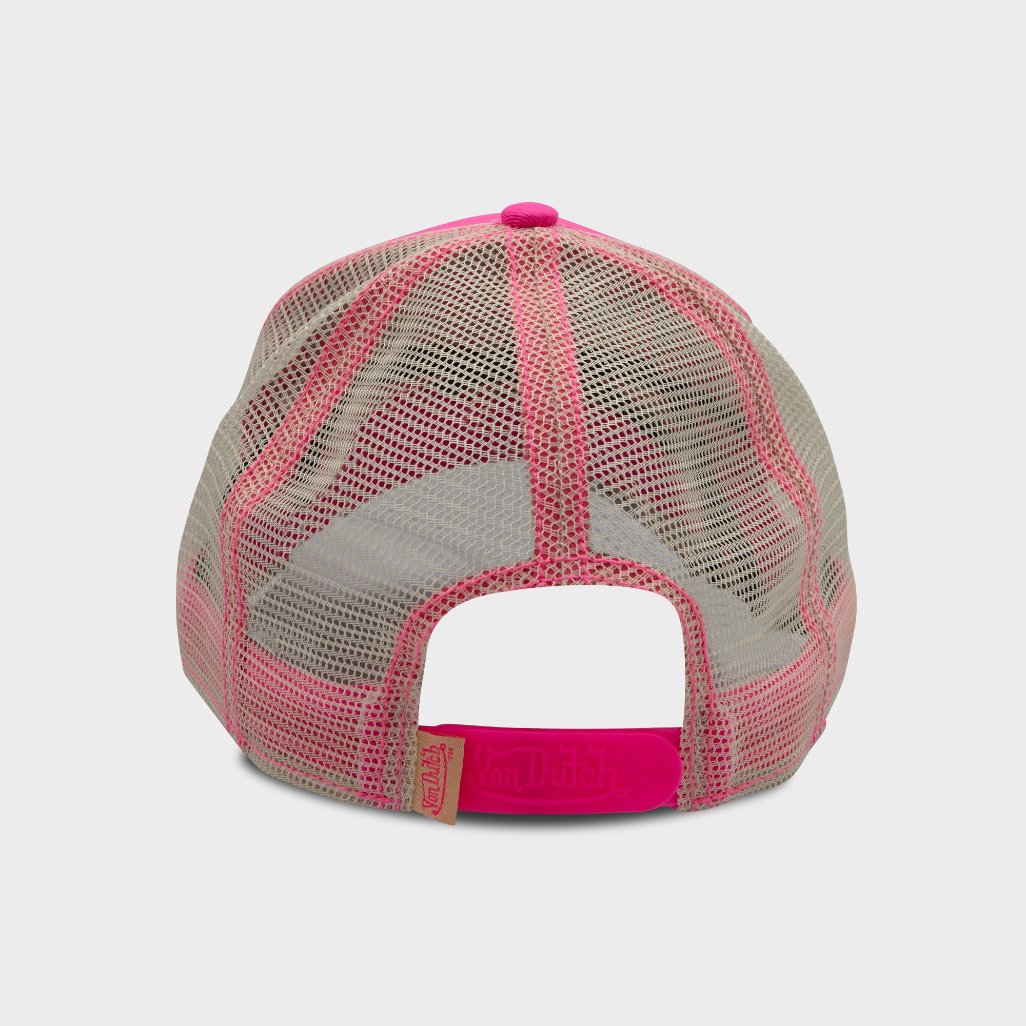 HOT PINK CLASSIC LOGO TRUCKER