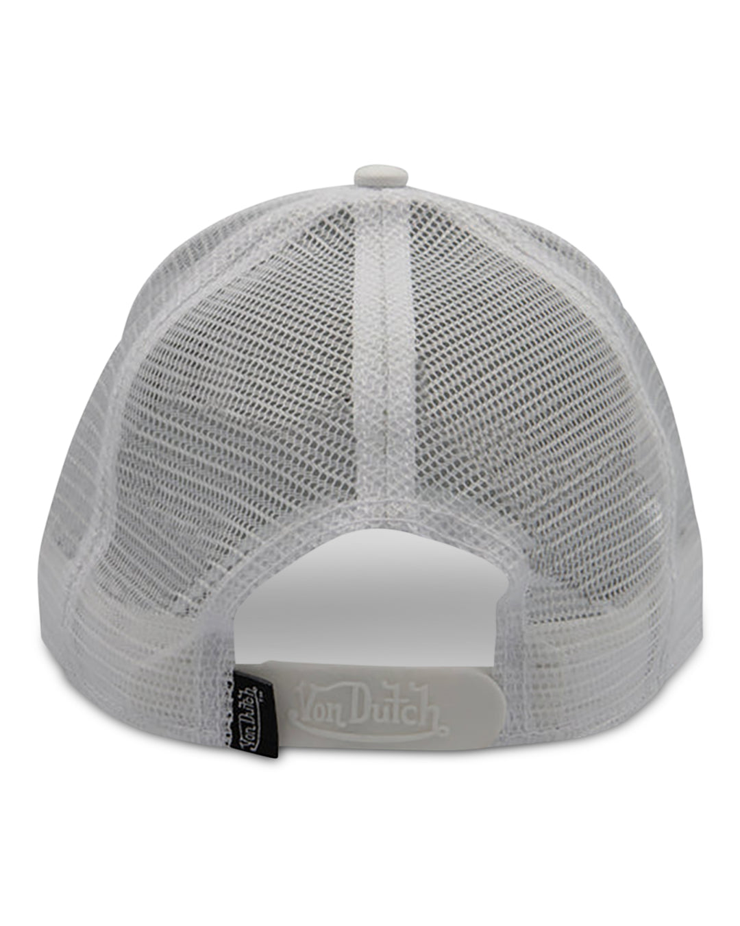 Von Dutch PURE WHITE 3D LOGO Trucker Hat