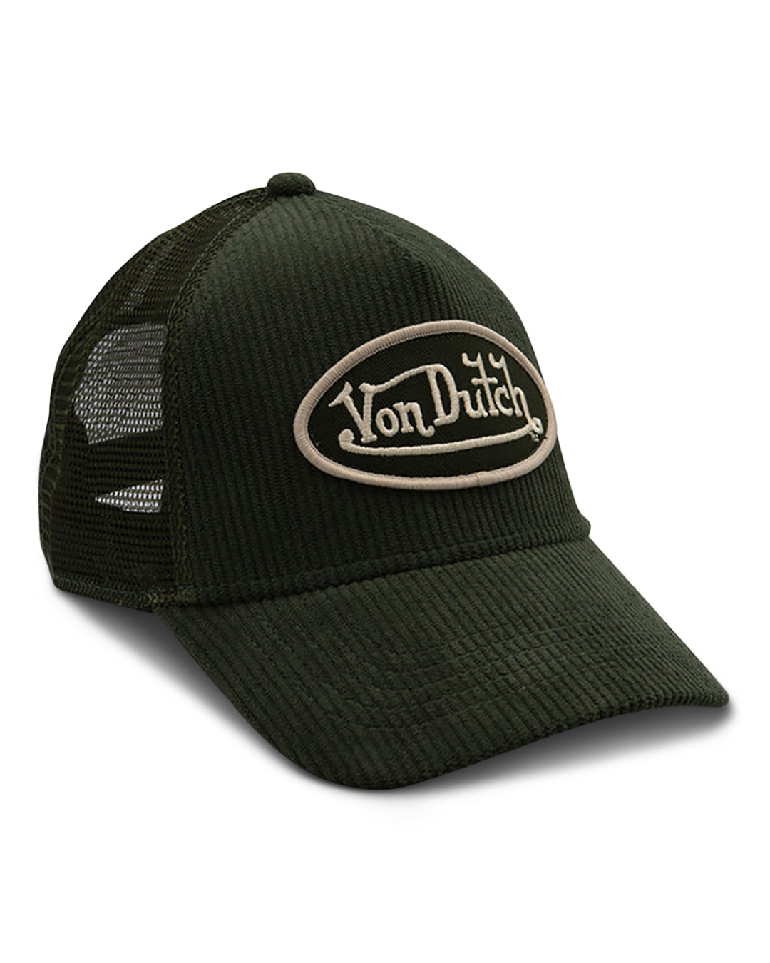 Von Dutch CORDUTCH OLIVE Trucker Hat