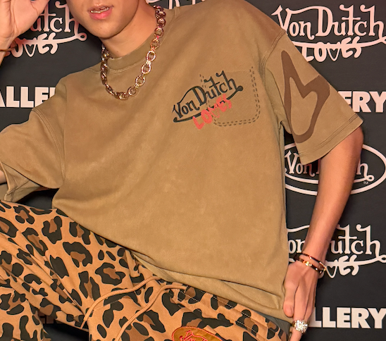 FAUX POCKET TEE (CAMEL)