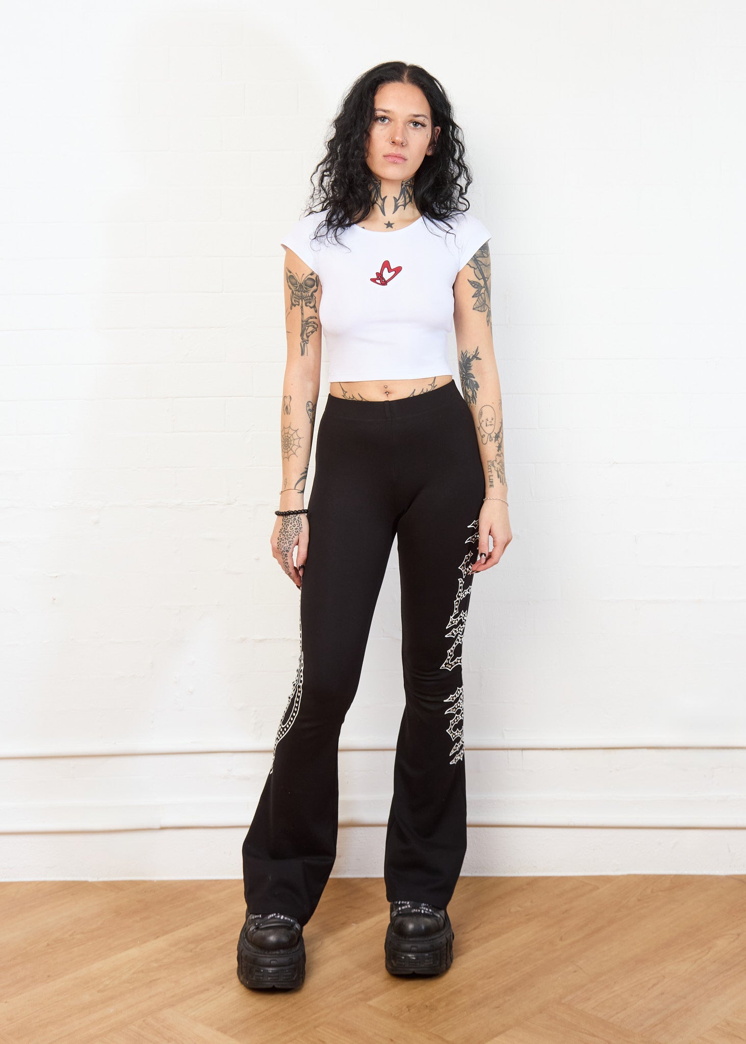 TWO HEARTS "BABY" T (WHITE)