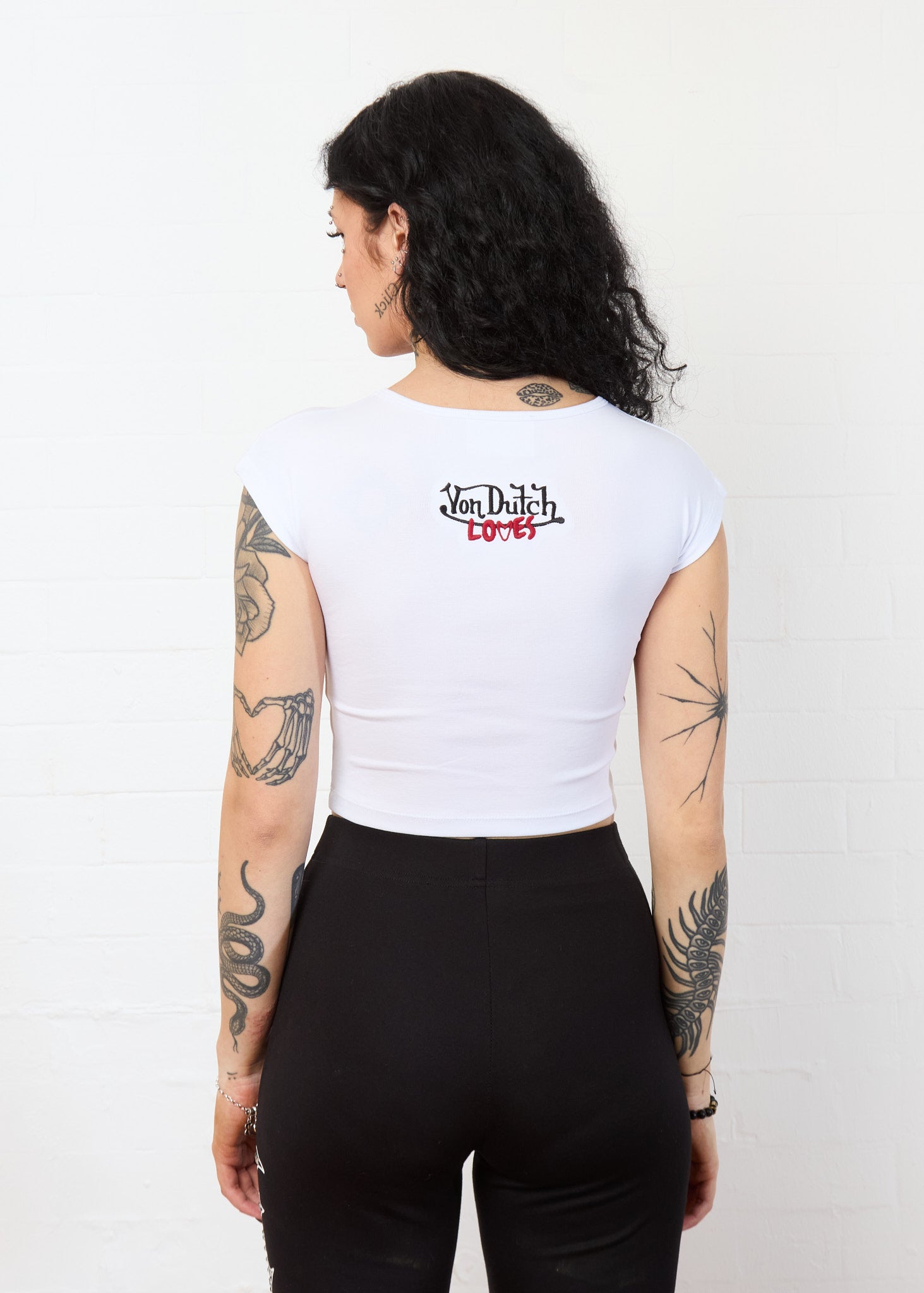 TWO HEARTS "BABY" T (WHITE)