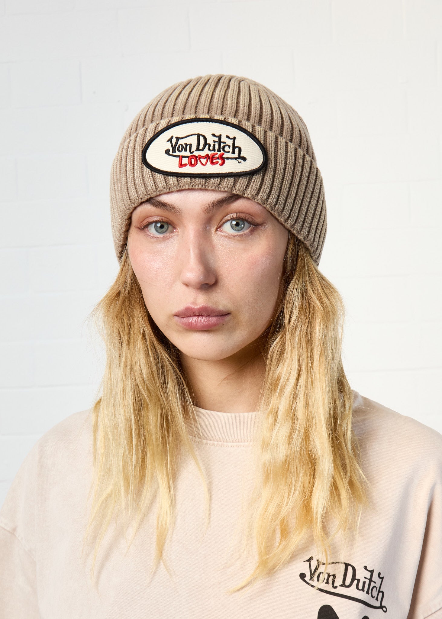 CLASSIC BEANIE HAT (DARK BEIGE)