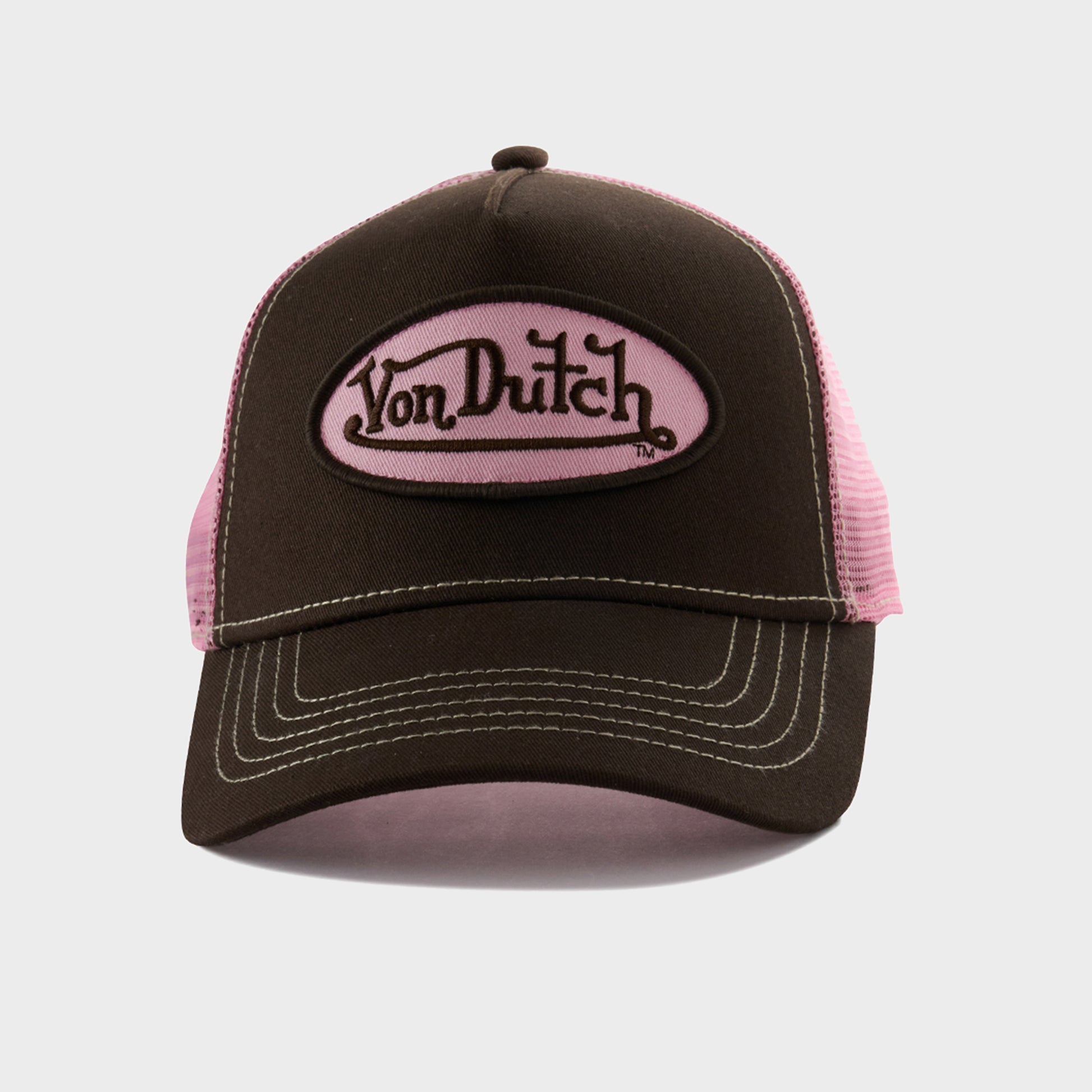STAPLE TRUCKER IN CHOC  PINK