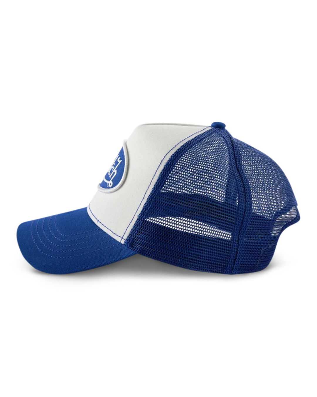 Von Dutch CLASSIC BLUE LOGO TRUCKER HAT