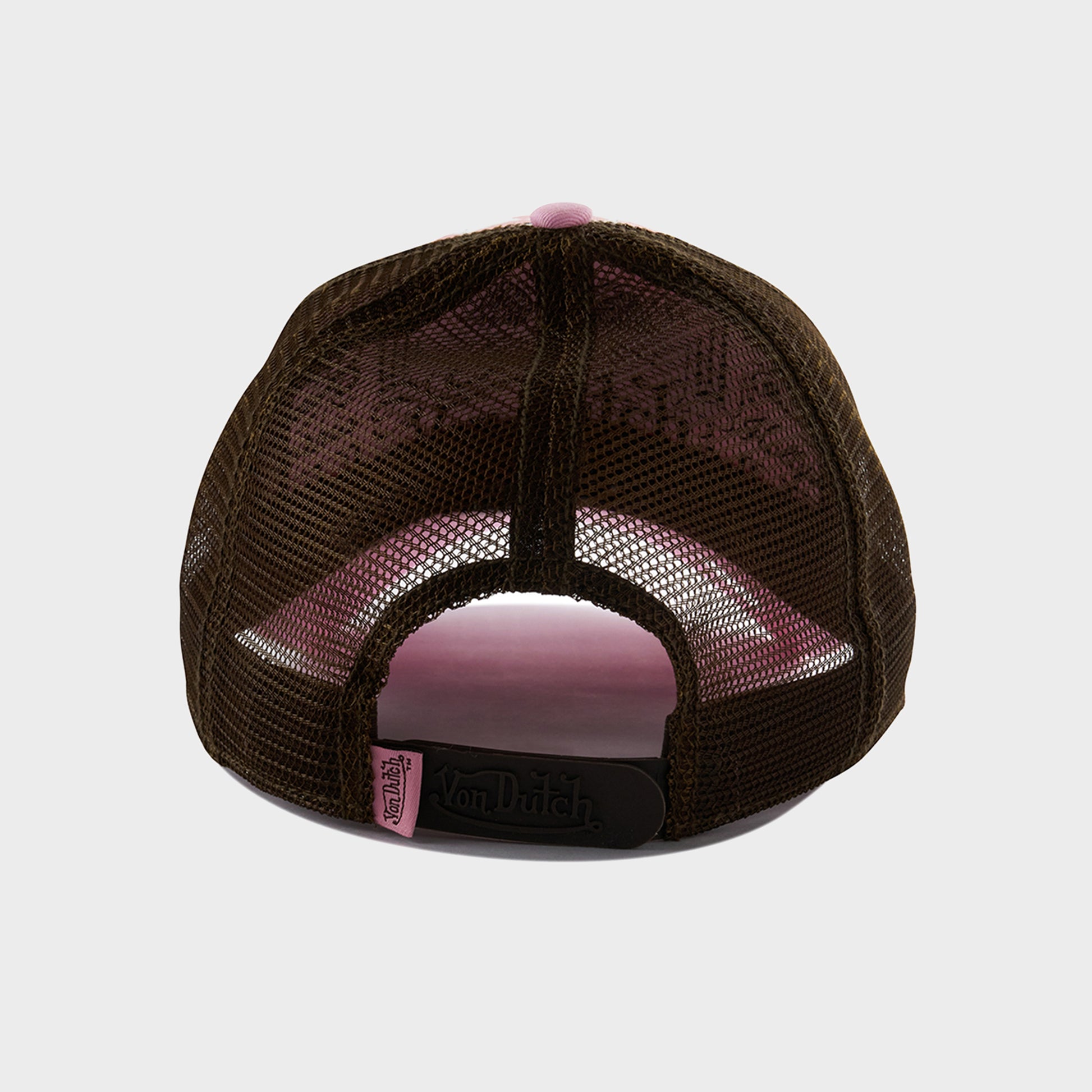 CLASSIC TRUCKER IN PINK CHEQUERBOARD