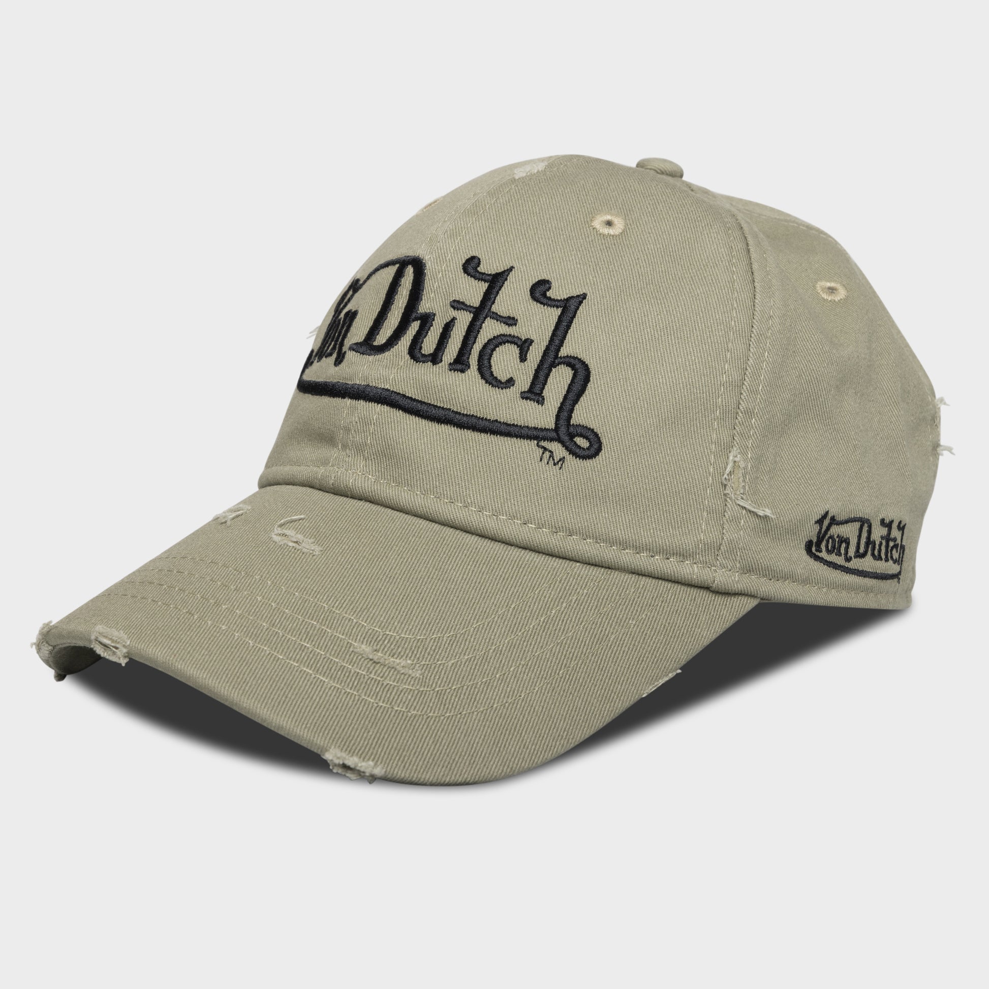 DISTRESSED HAT IN STONE