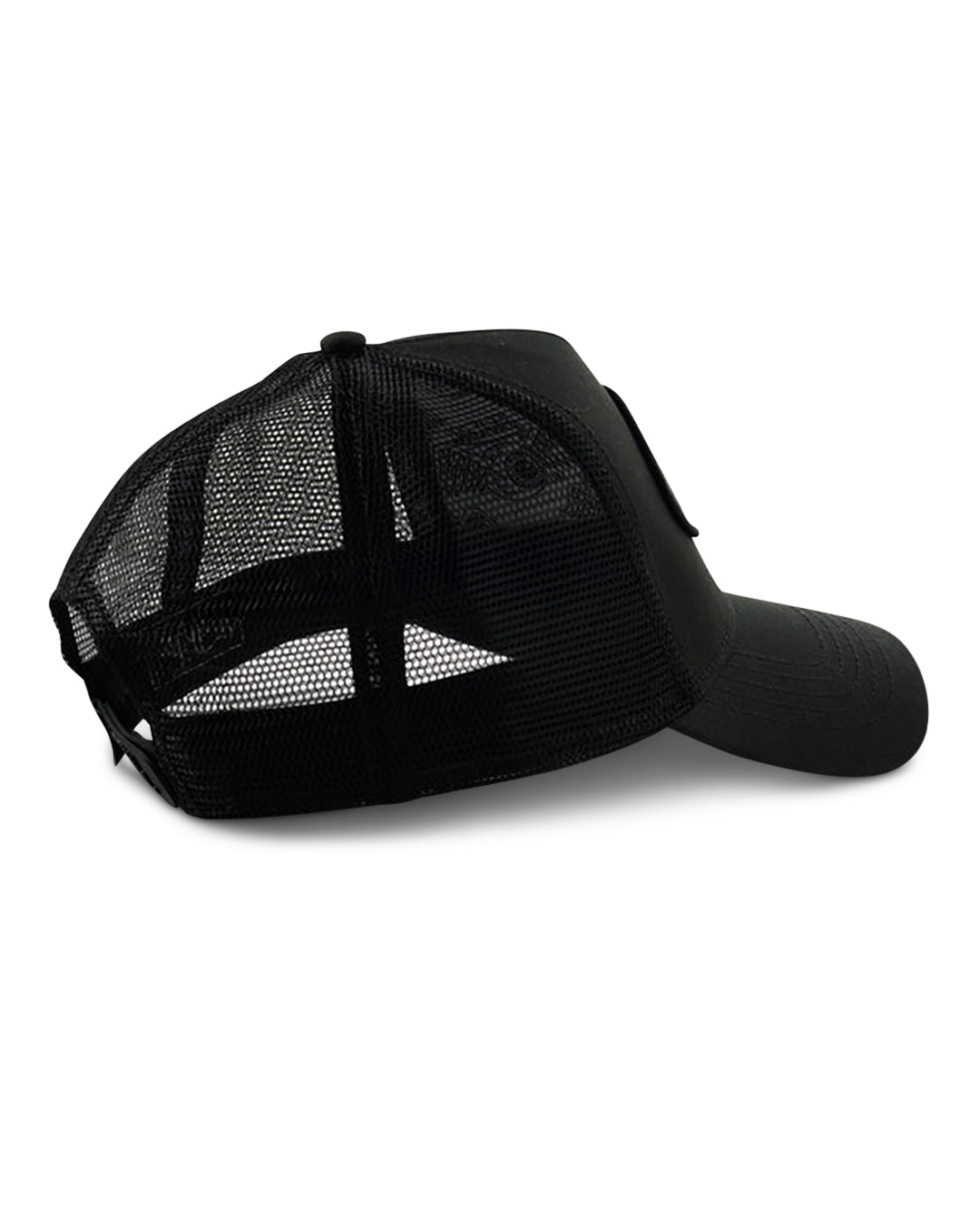 Von Dutch JET BLACK ON BLACK TRUCKER HAT