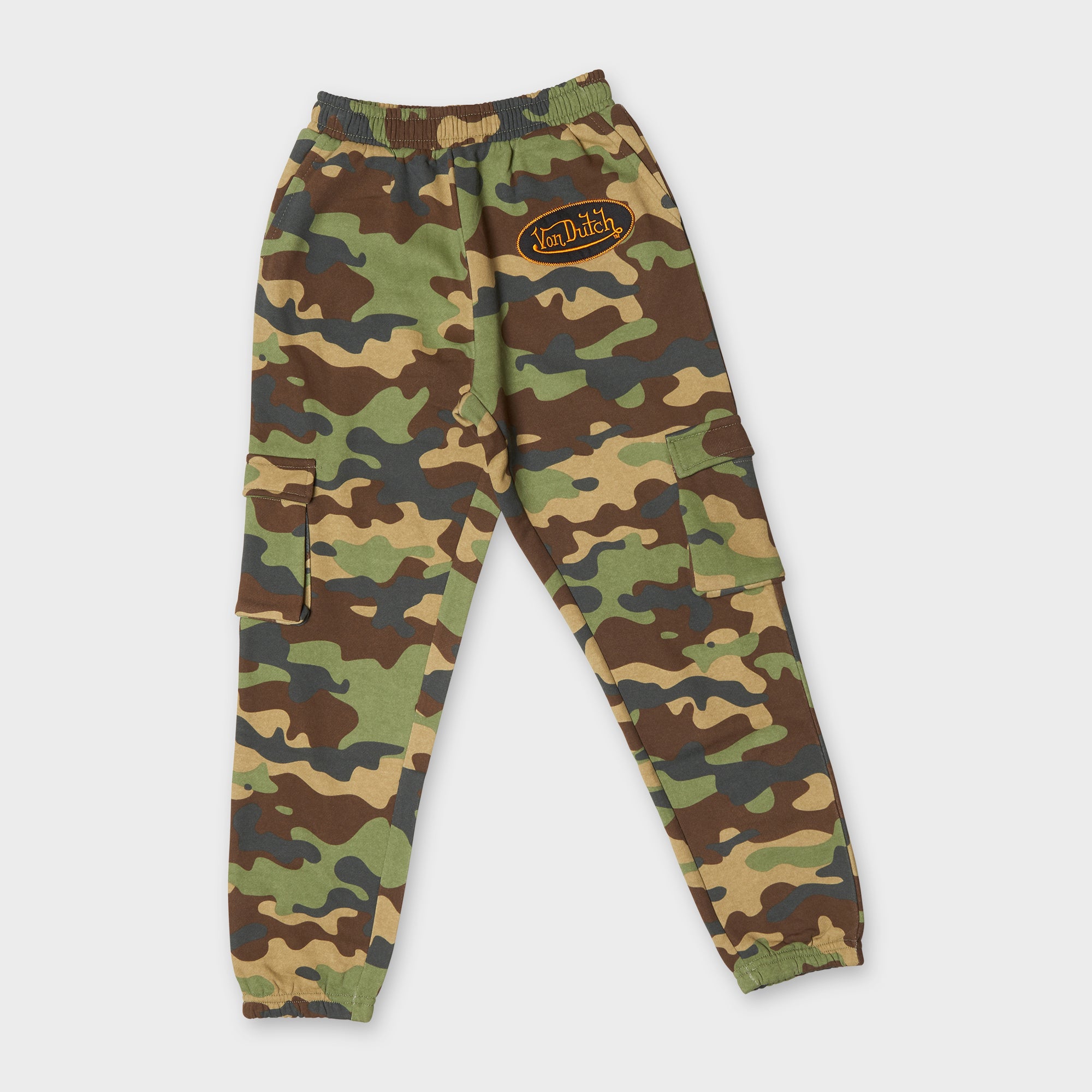 CUFFED JOGGER (GREEN CAMO)