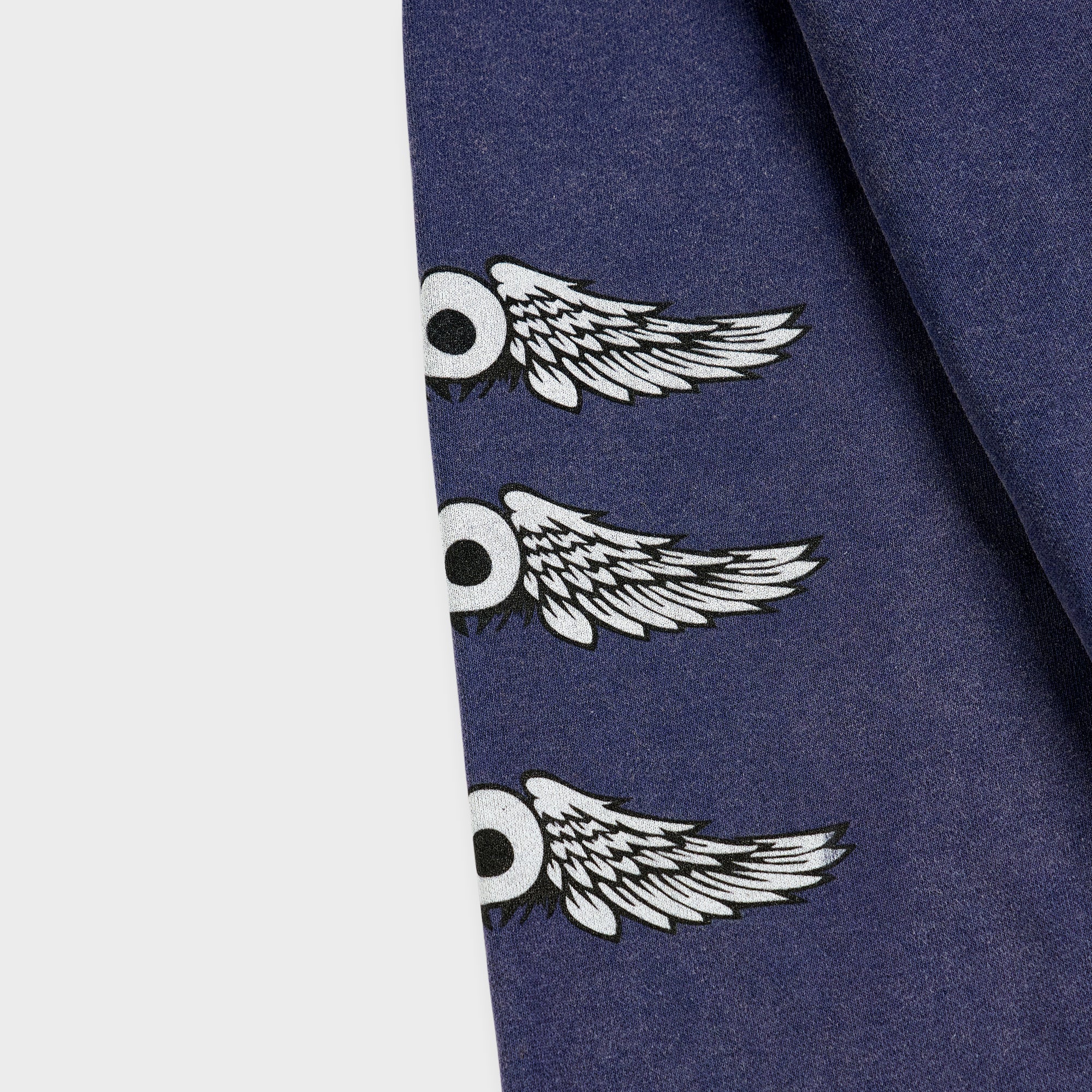 ZIP-UP FACE HOODIE (OVERSIZE NAVY)