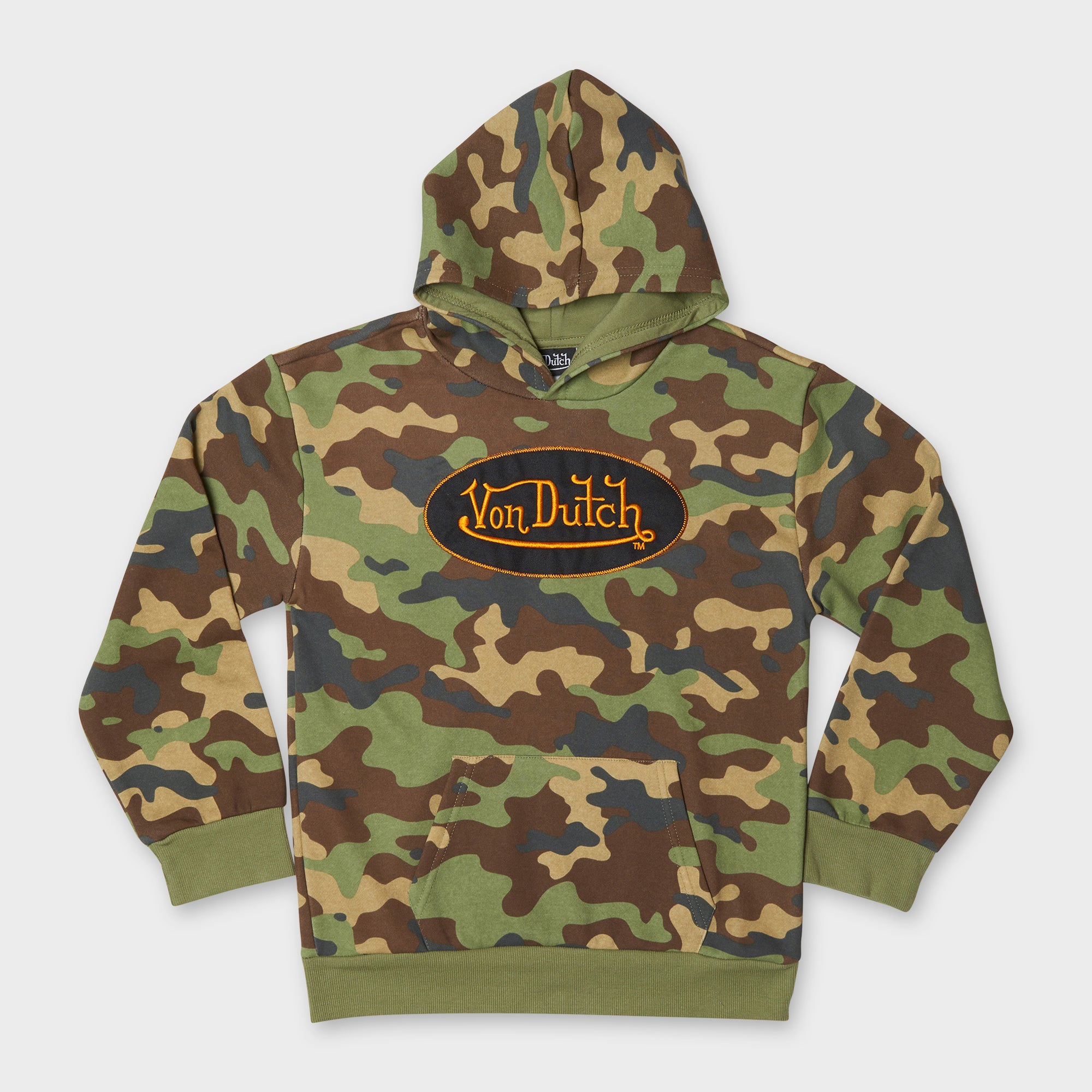 HOODIE (GREEN CAMO)