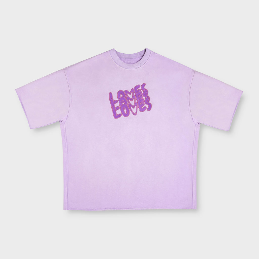 THREE LOVES SWEAT T (PURPLE)