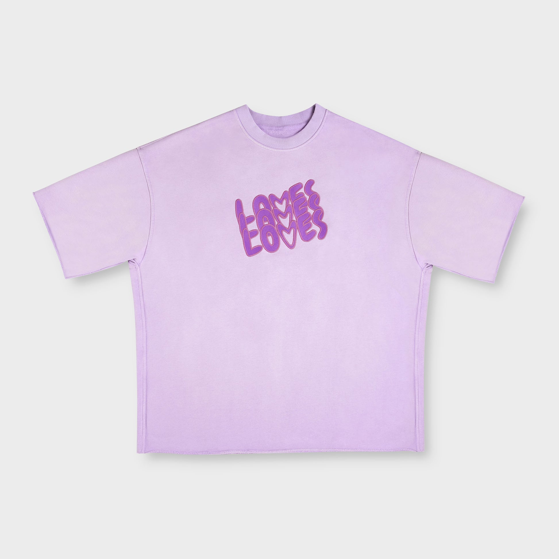 THREE LOVES SWEAT T (PURPLE)