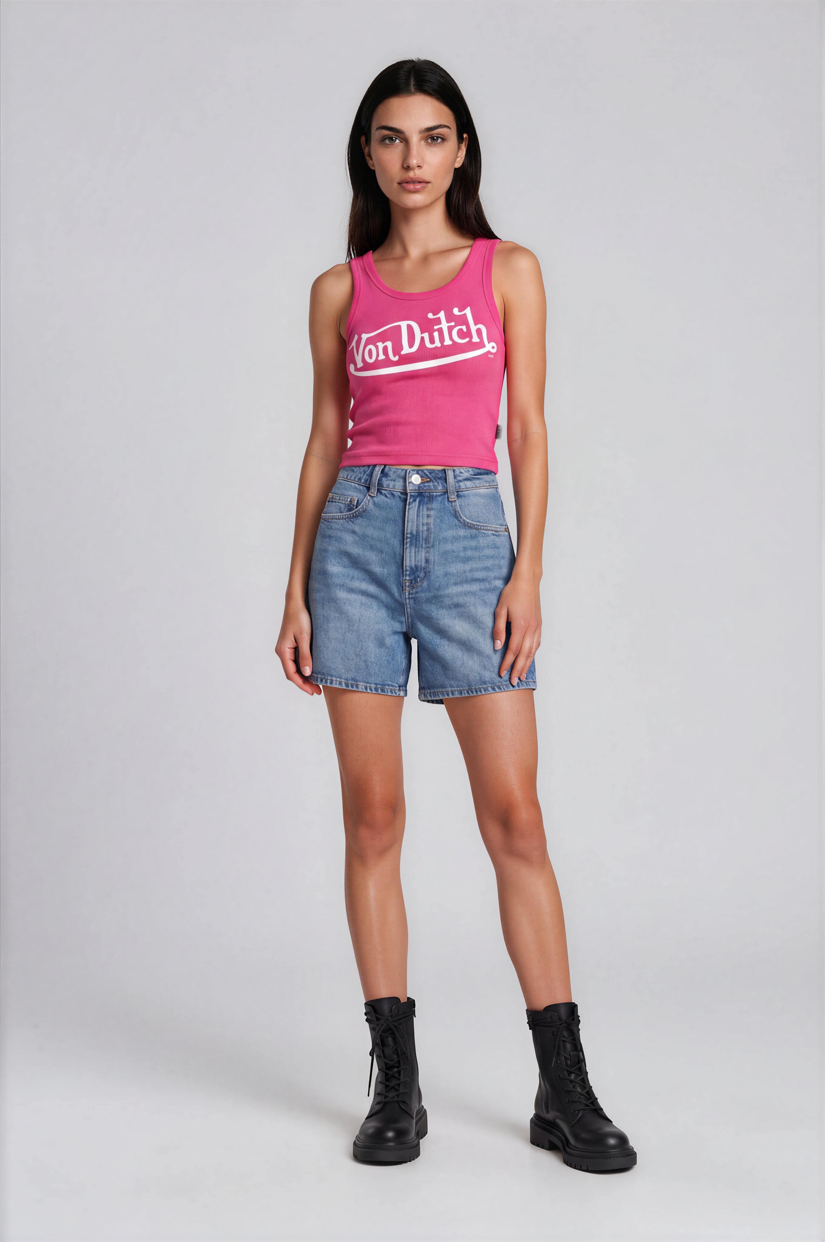HOT PINK VEST TOP